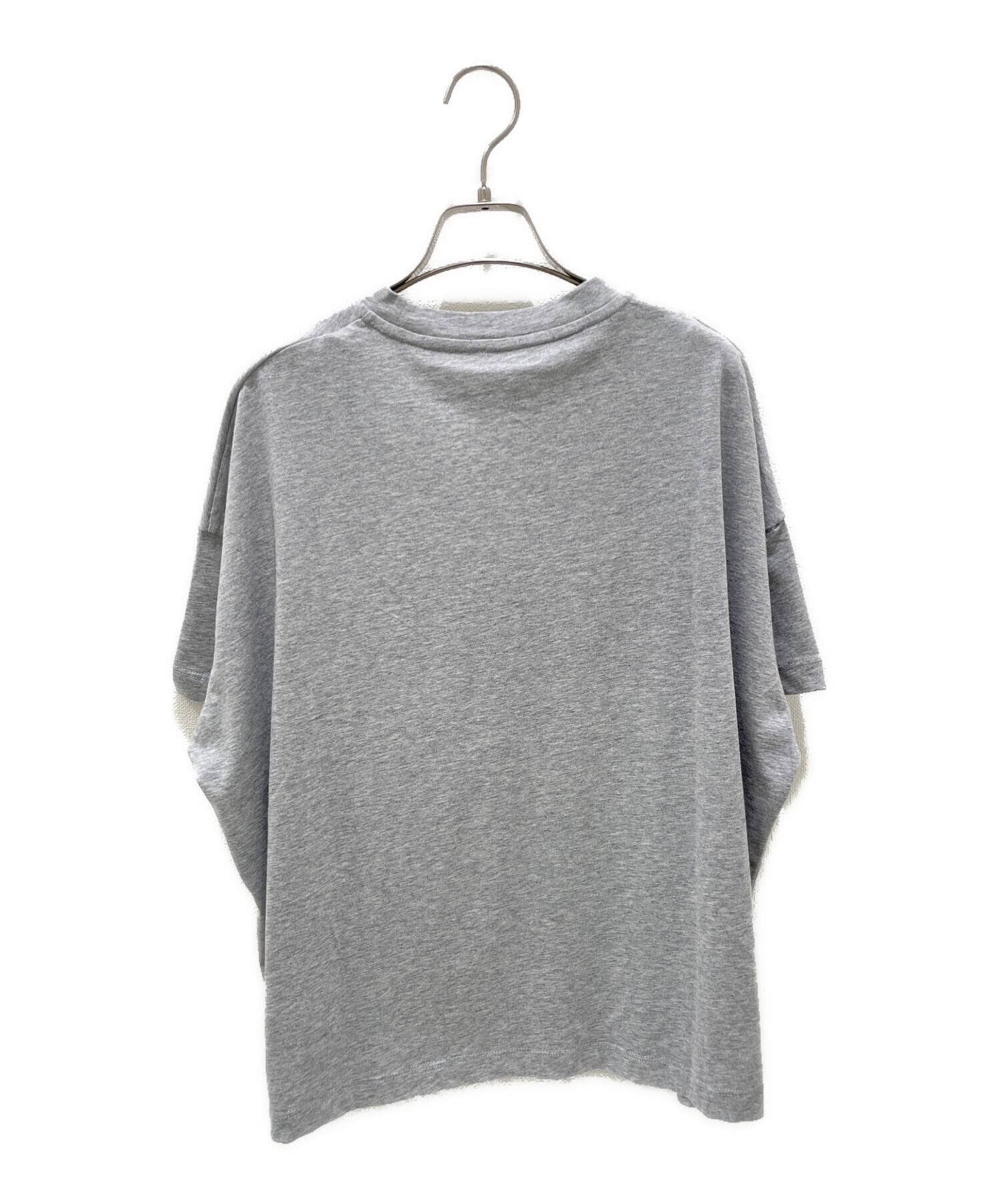 ［美品］モンクレール　レディース　Tシャツ　グレー MONCLER グレー Tシャツ