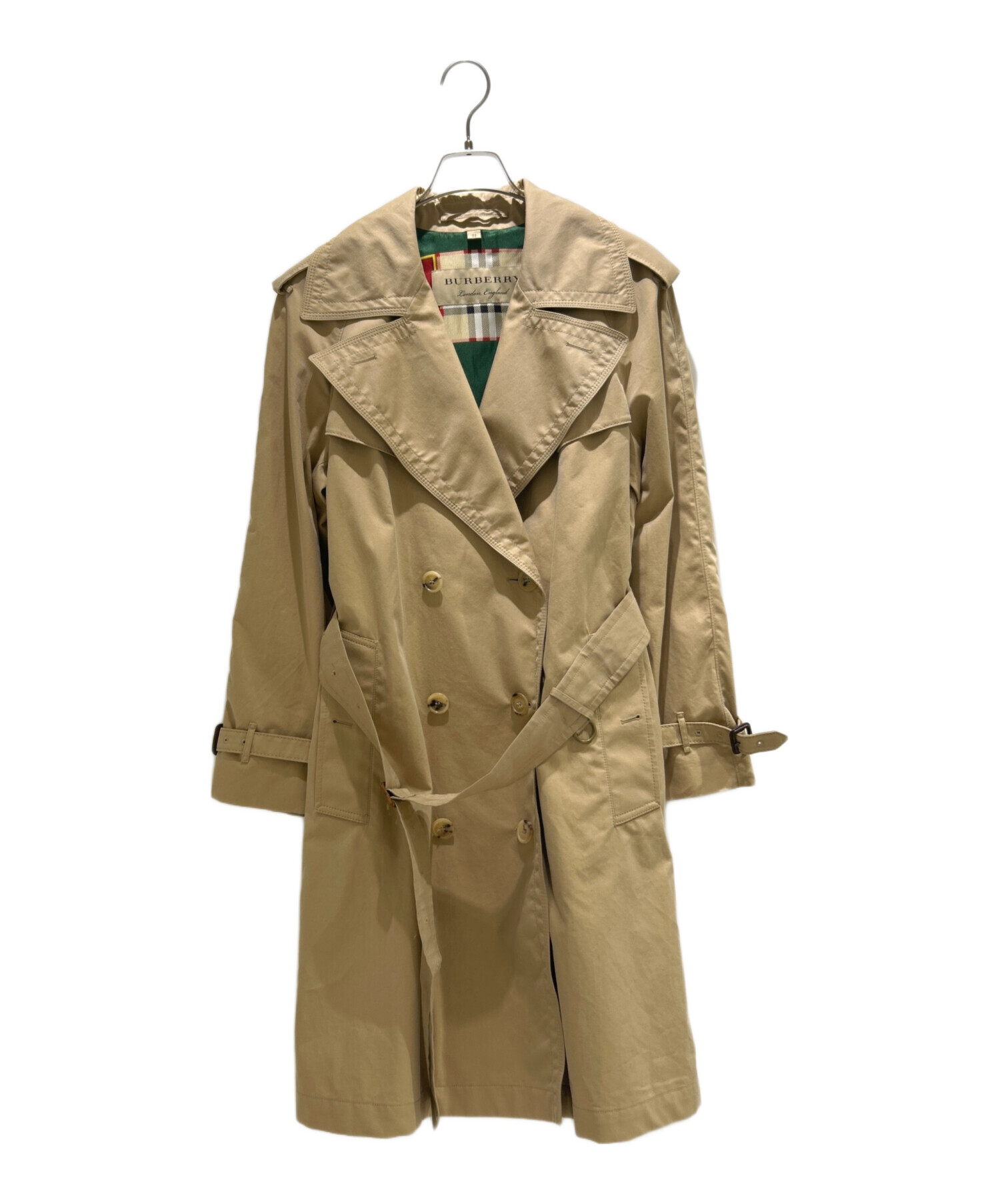 中古・古着通販】BURBERRY (バーバリー) トレンチコート ベージュ 中古・古着通販】BURBERRY (バーバリー) トレンチコート ベージュ