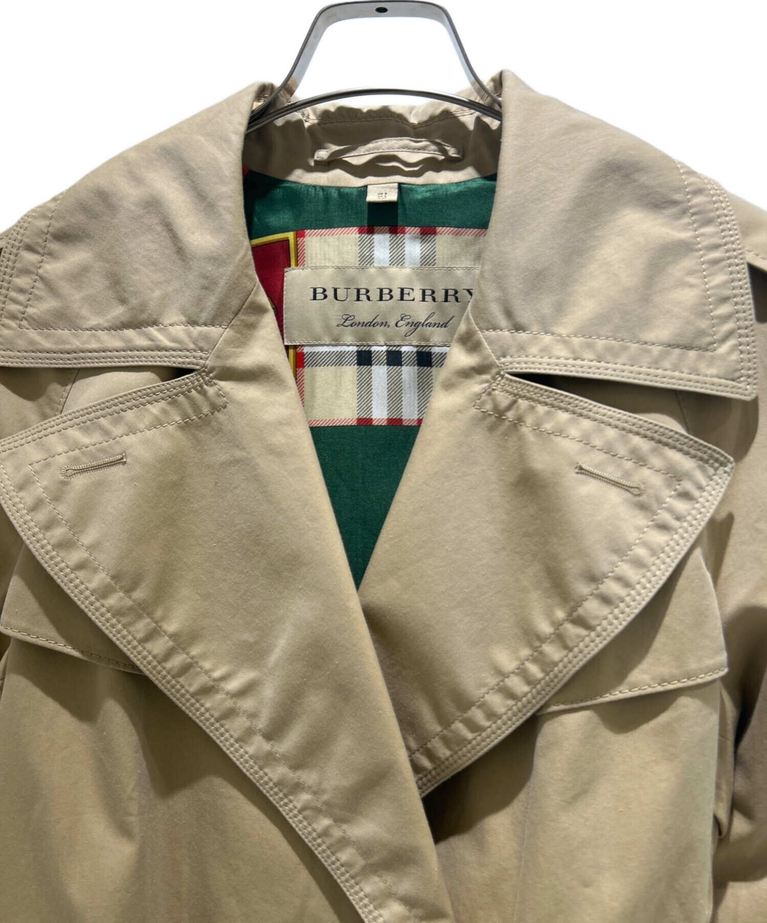 中古・古着通販】BURBERRY (バーバリー) トレンチコート ベージュ