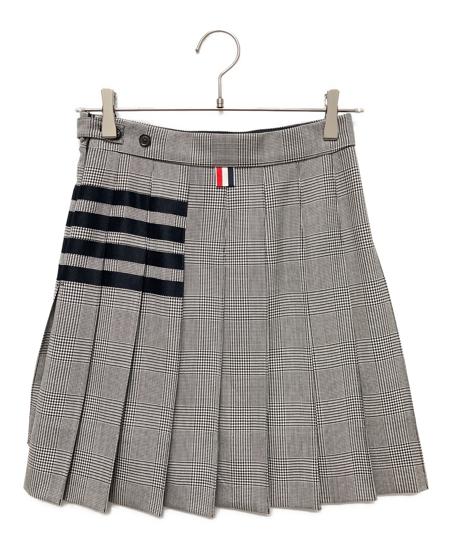中古・古着通販】Thom Browne (トムブラウン) ウールチェックスカート