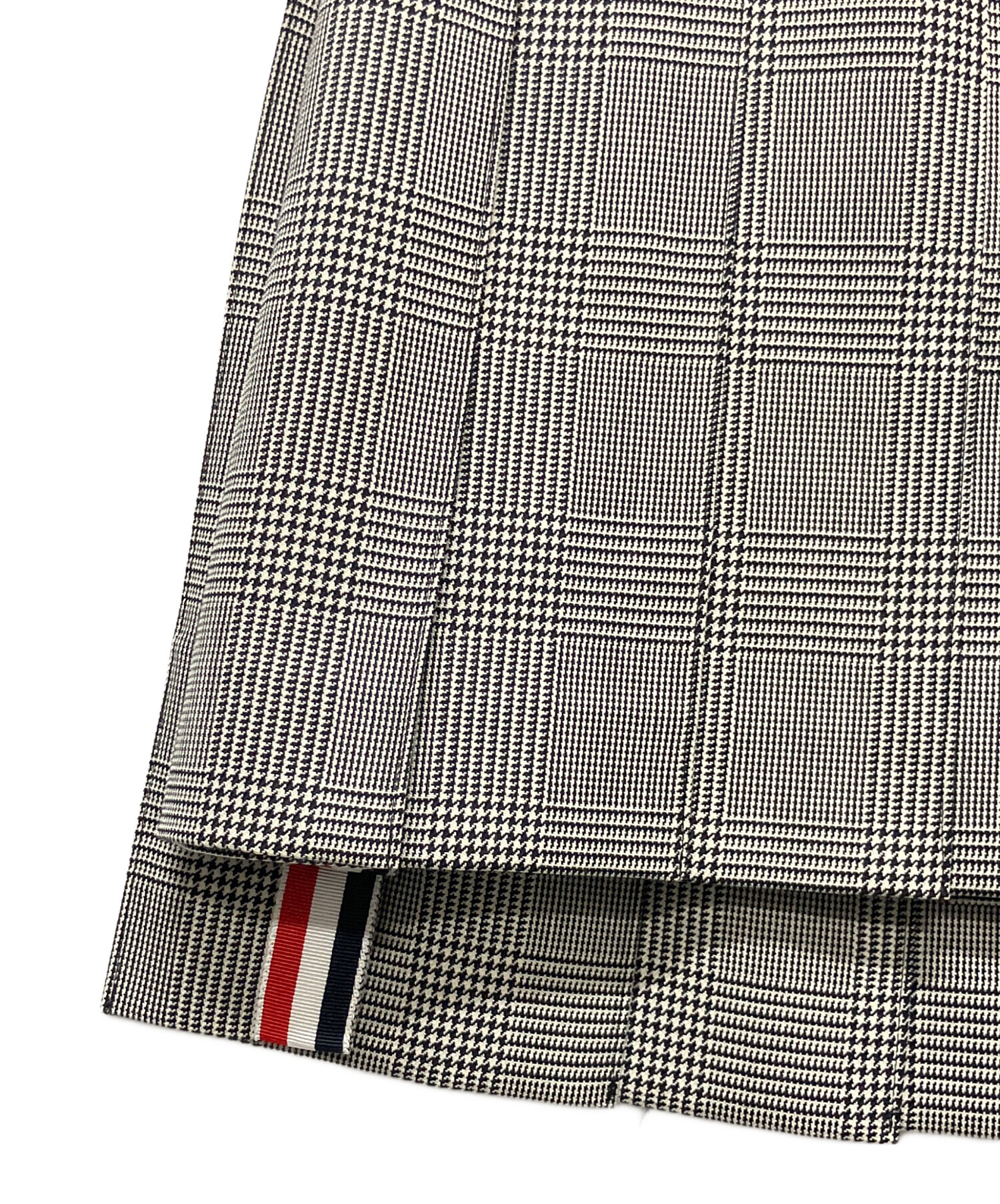 中古・古着通販】Thom Browne (トムブラウン) ウールチェックスカート 