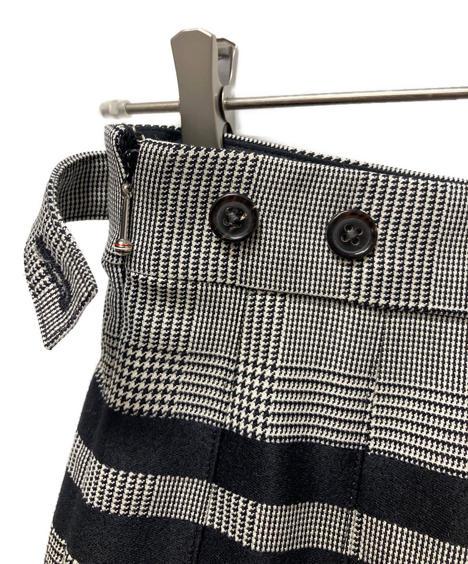 中古・古着通販】Thom Browne (トムブラウン) ウールチェックスカート
