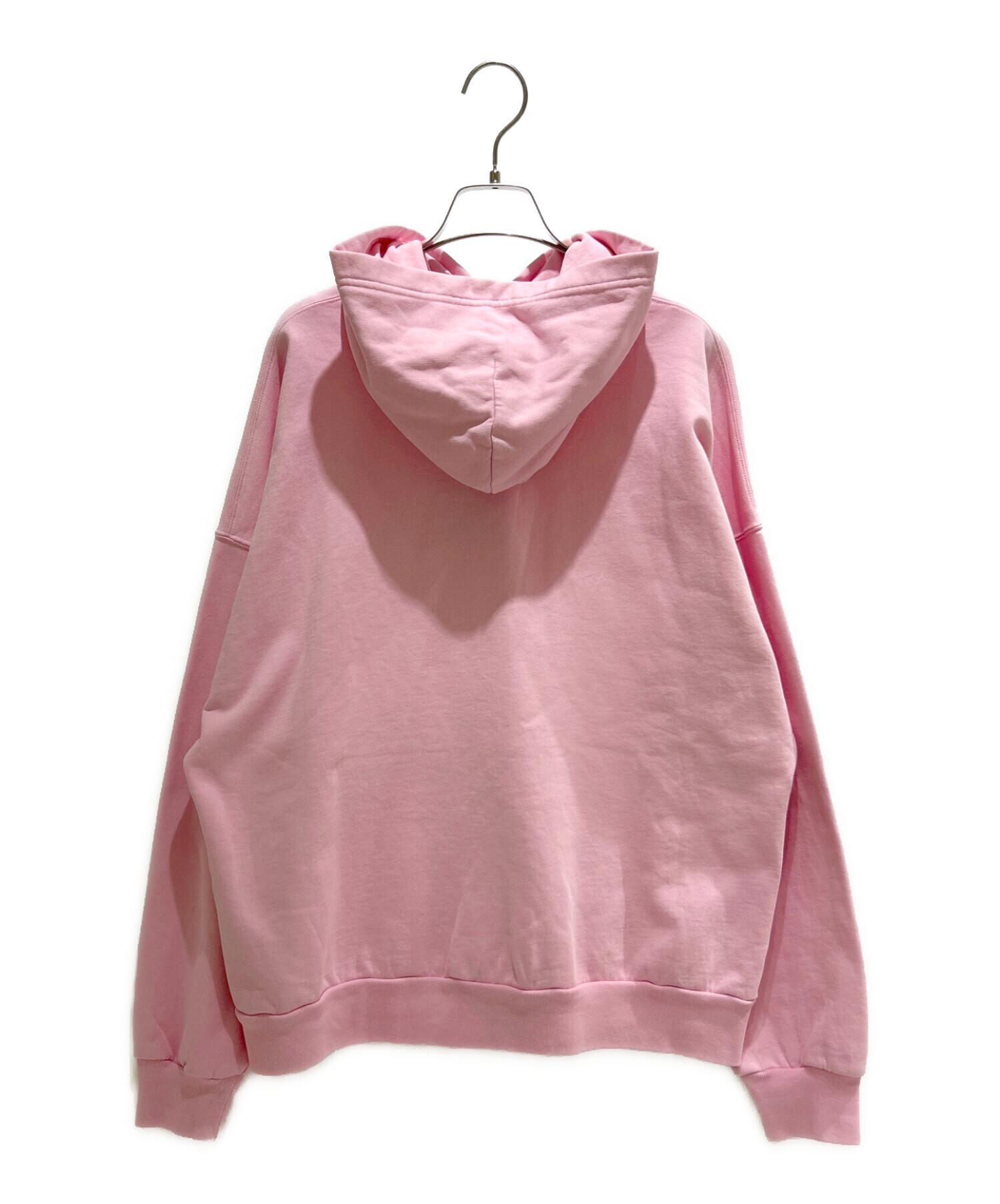 BALENCIAGA ピンク フード付きパーカー　ロゴ 中古・古着通販】BALENCIAGA (バレンシアガ) ロゴパーカー LIMITED