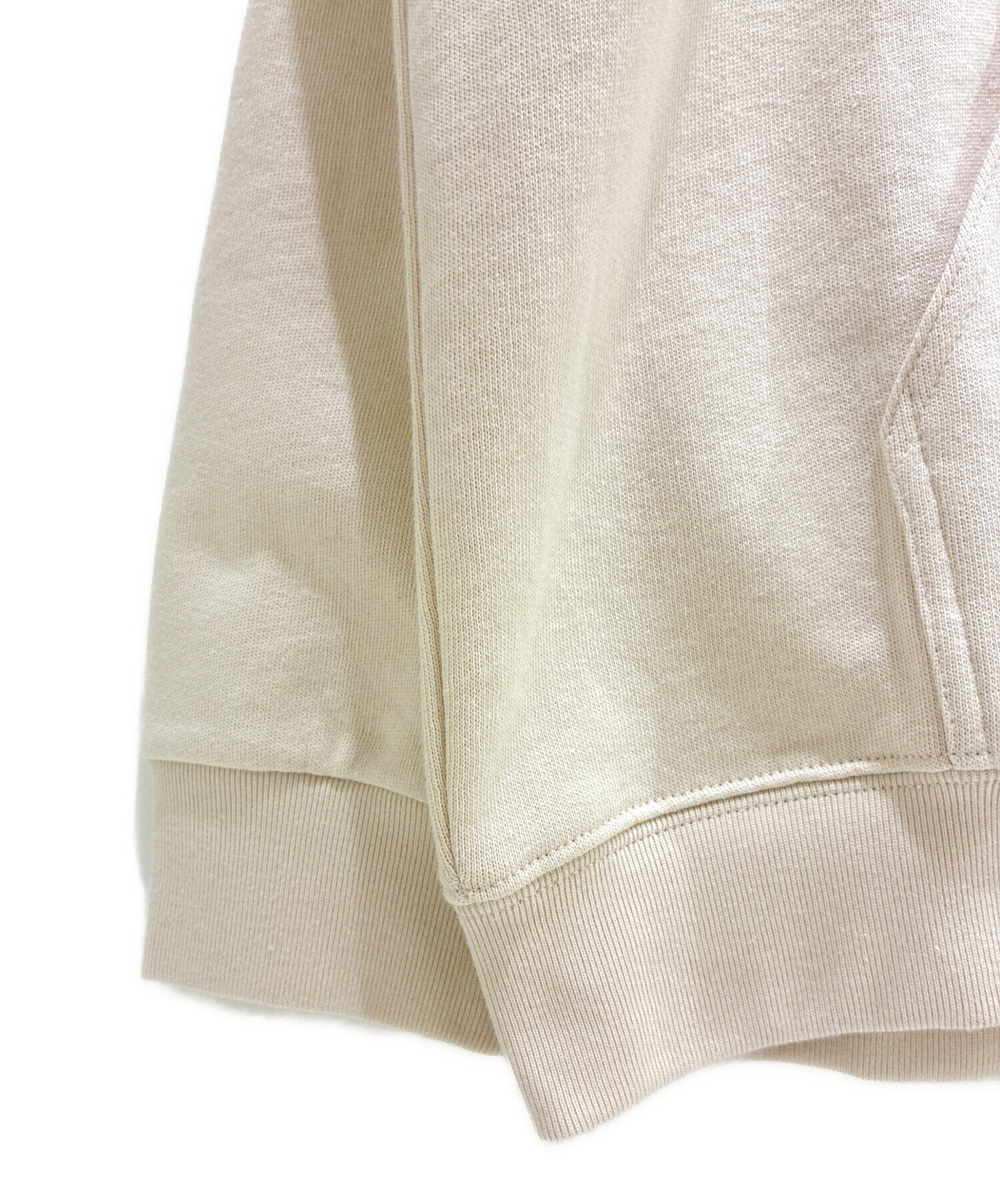 中古・古着通販】BALENCIAGA (バレンシアガ) ロゴパーカー ベージュ