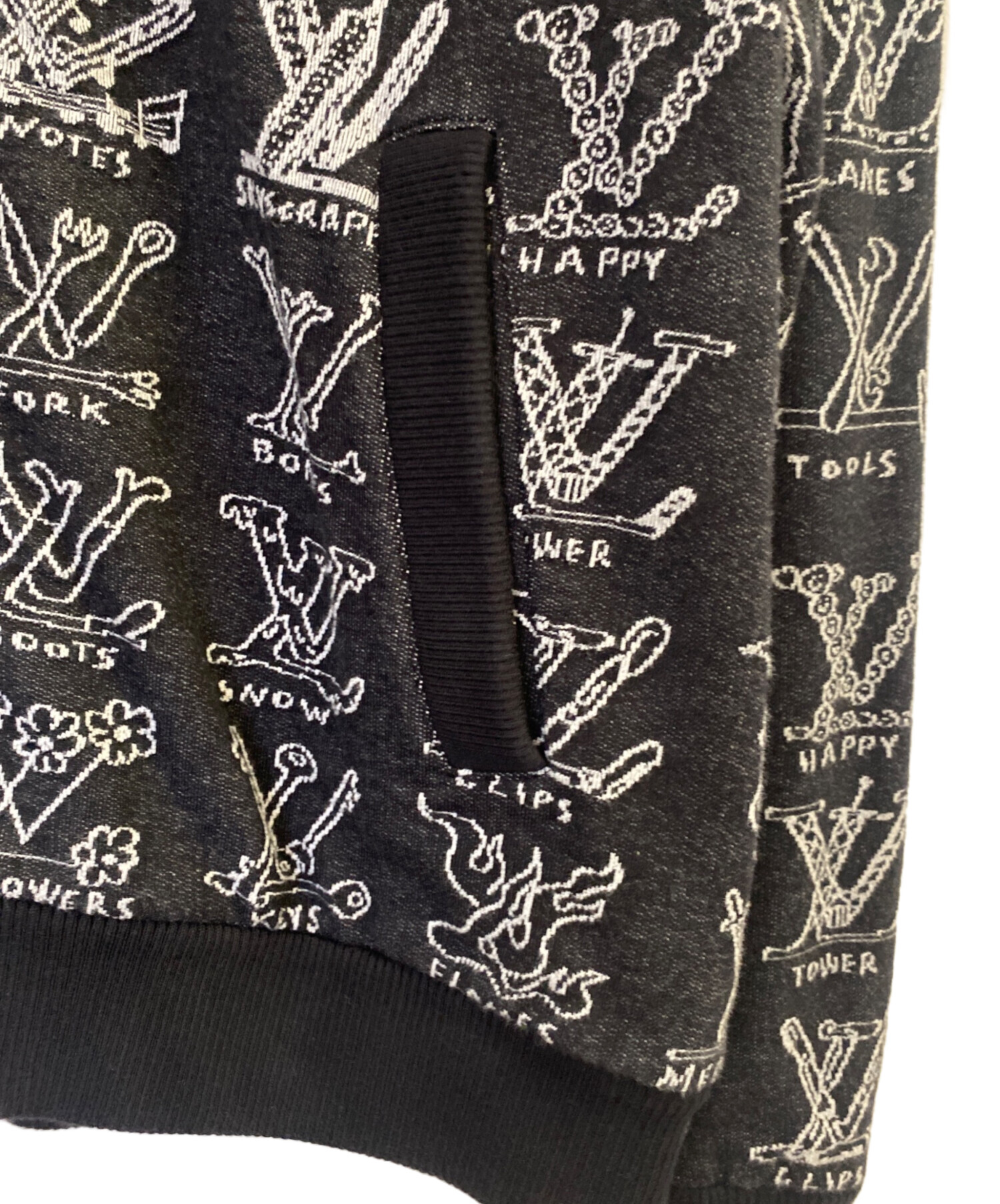 中古・古着通販】LOUIS VUITTON (ルイ ヴィトン) LVカートゥーンジップ