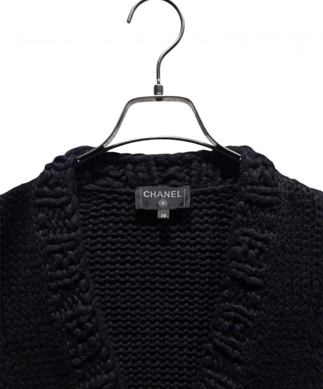 中古・古着通販】CHANEL (シャネル) ローゲージニットカーディガン