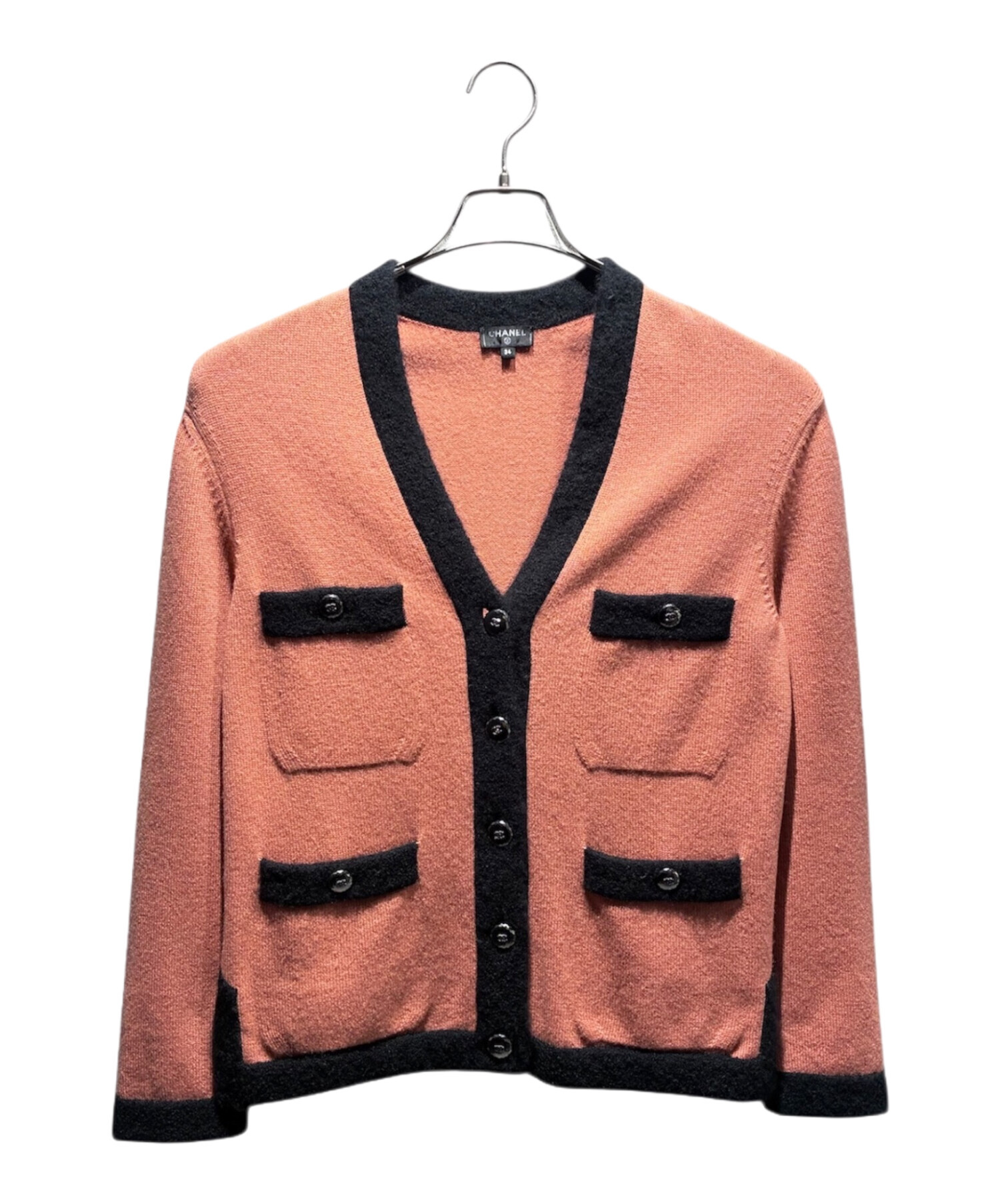 中古・古着通販】CHANEL (シャネル) ココボタンカシミヤニット