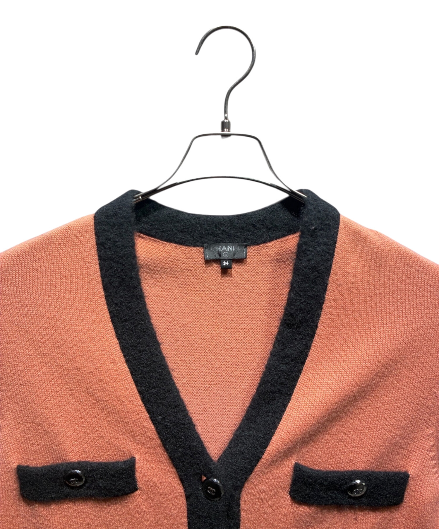 中古・古着通販】CHANEL (シャネル) ココボタンカシミヤニット