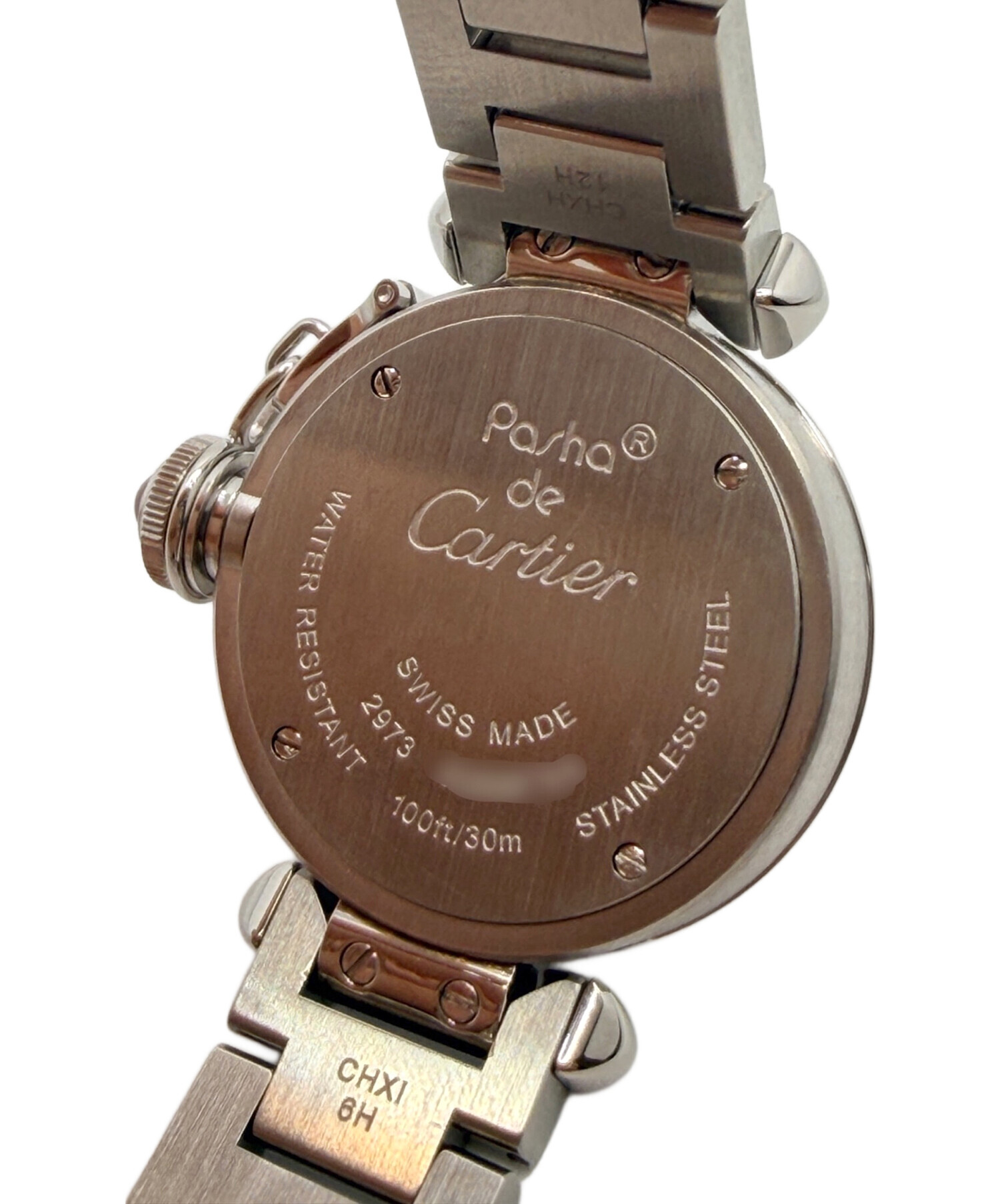 カルティエ W314007 ミスパシャ SS クオーツ レディース時計 【池袋店】【中古】 Cartier - カルティエ W314007 ミスパシャ SS クオーツ レディース時計
