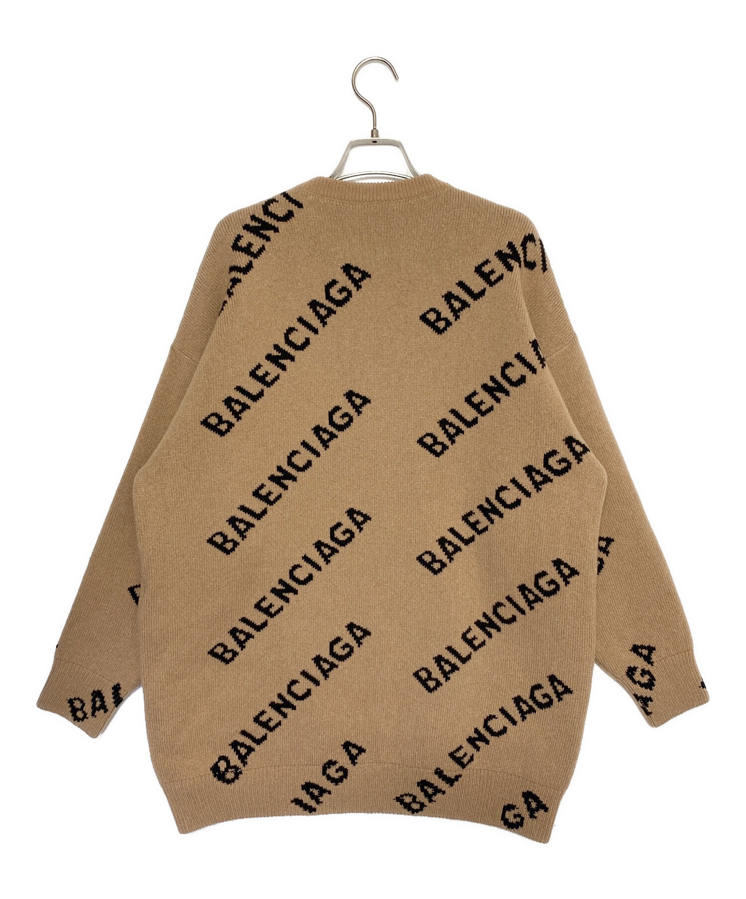 鑑定済 本物 貴重 美品 BALENCIAGA バレンシアガ セーター ベージュ  