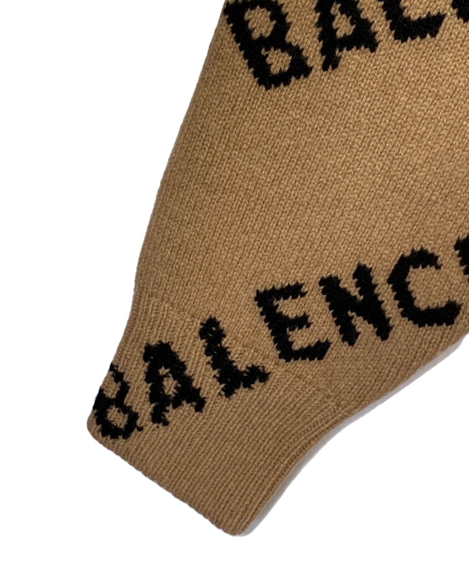 中古・古着通販】BALENCIAGA (バレンシアガ) オールオーバーロゴニット