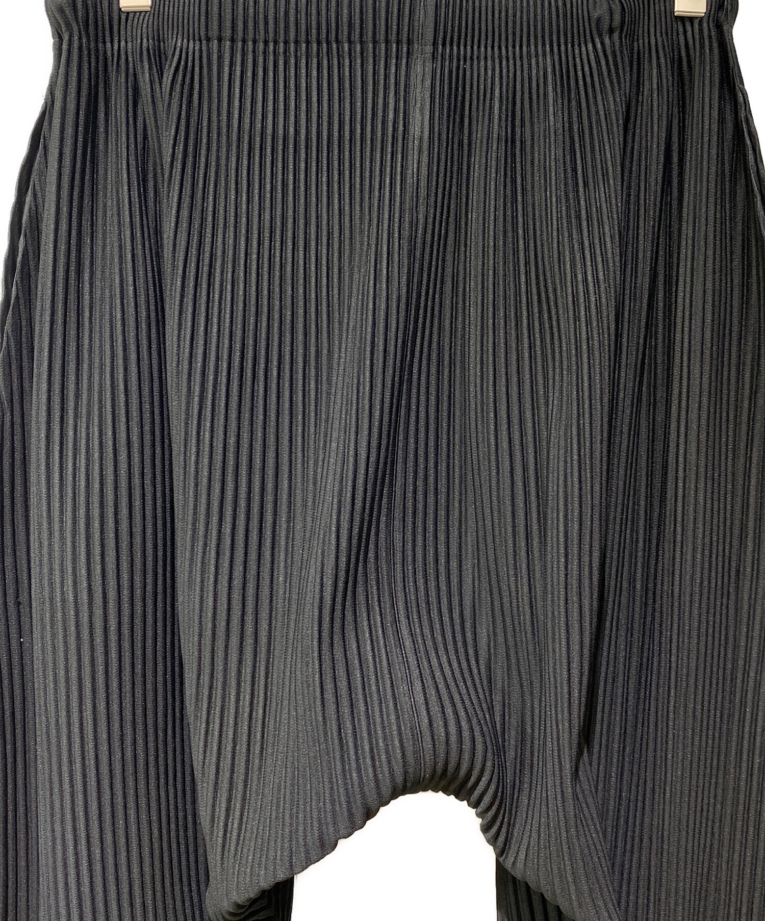 HOMME PLISSEISSEY MIYAKE プリーツ　サルエル パンツ 中古・古着通販】HOMME PLISSE ISSEY MIYAKE (オム プリッセ イッセイ