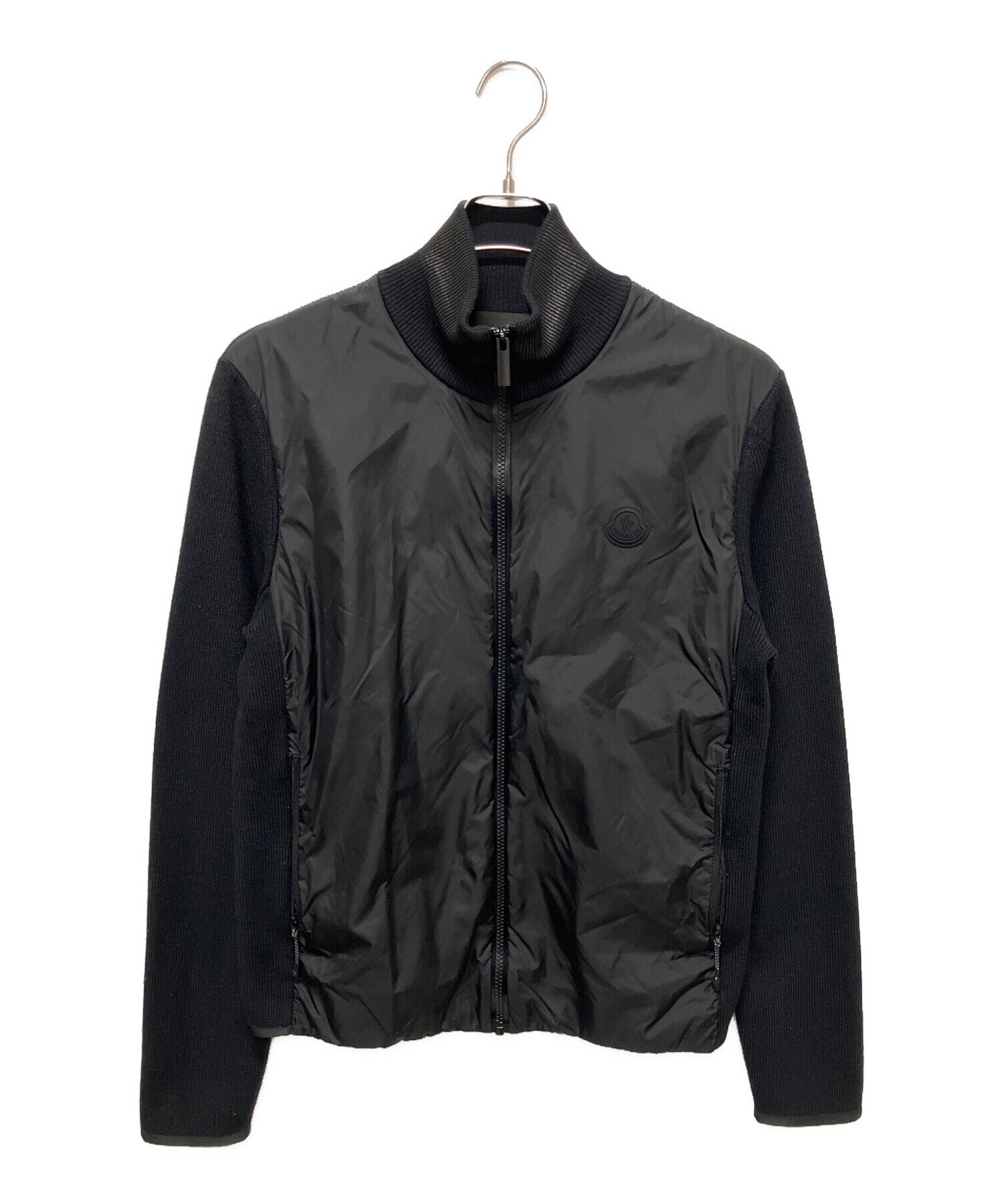 モンクレール　Cardigan Tricot 　正規品　ニット×ダウン　S 中古・古着通販】MONCLER (モンクレール) CARDIGAN TRICOT/ニット切替