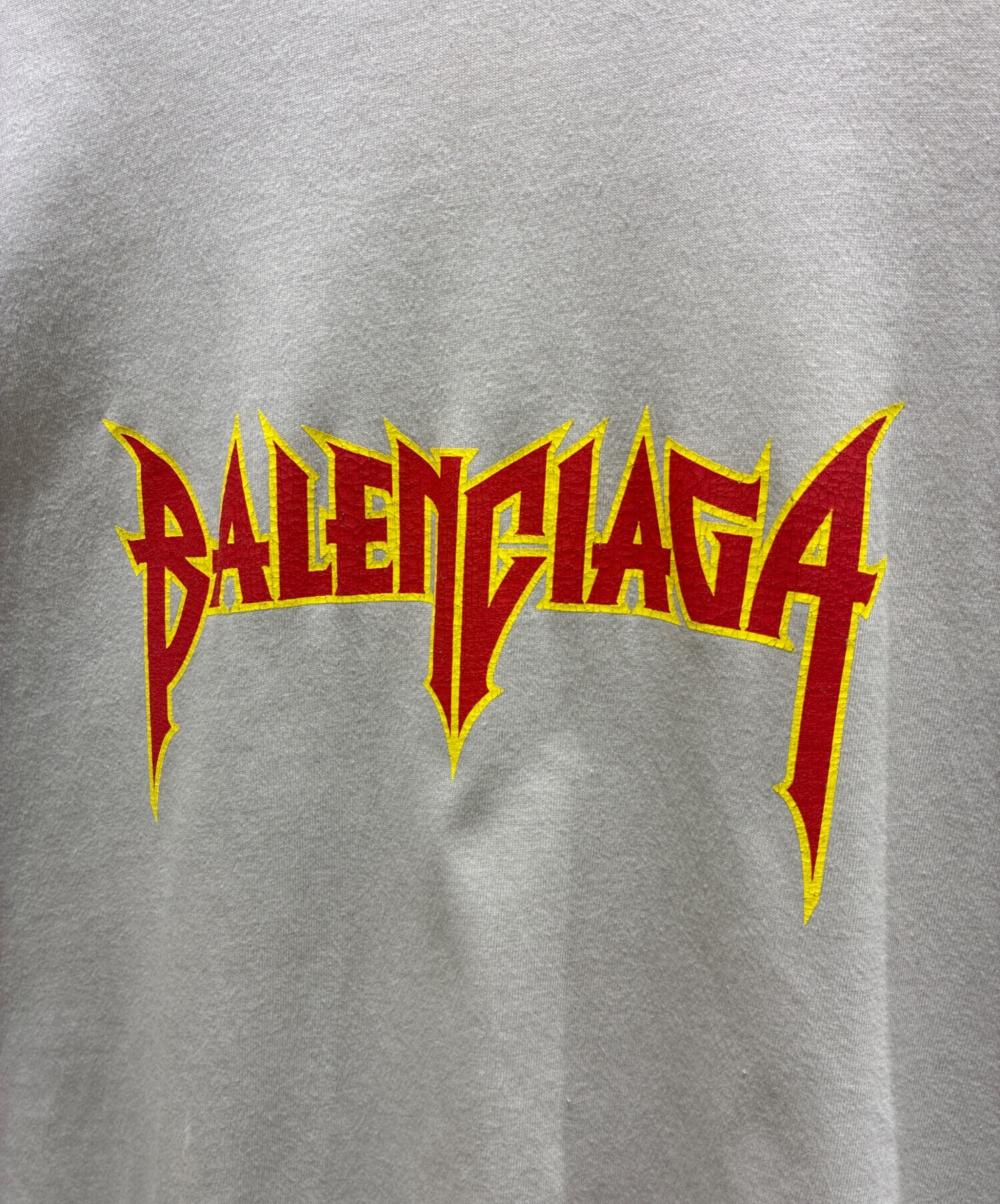 中古・古着通販】BALENCIAGA (バレンシアガ) ダメージ加工Tシャツ