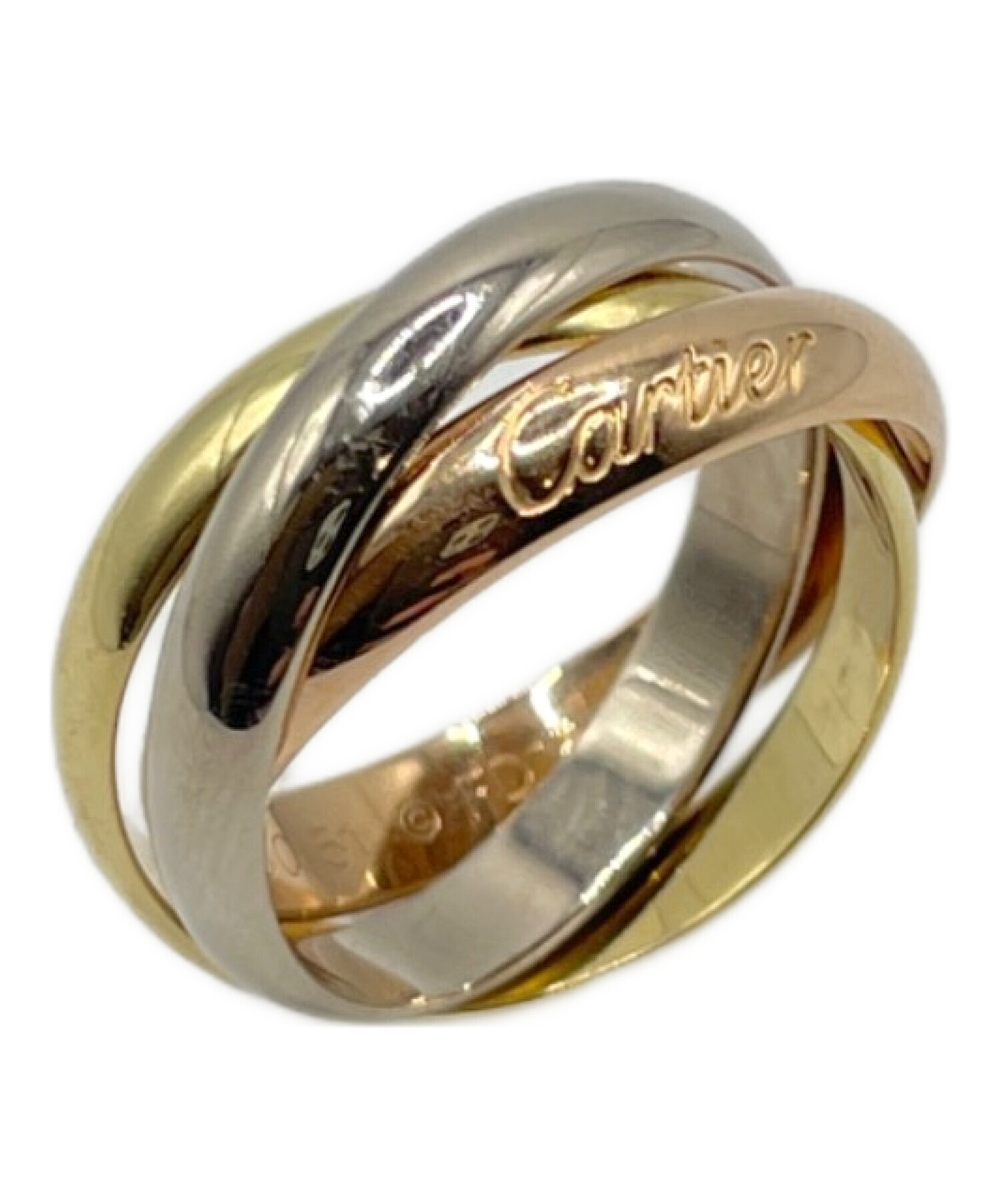中古・古着通販】Cartier (カルティエ) トリニティリング サイズ:11号 