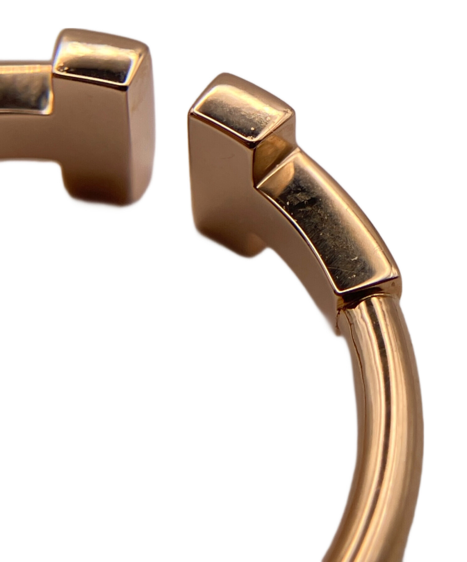 中古・古着通販】TIFFANY & Co. (ティファニー) Tワイヤーダイヤリング 
