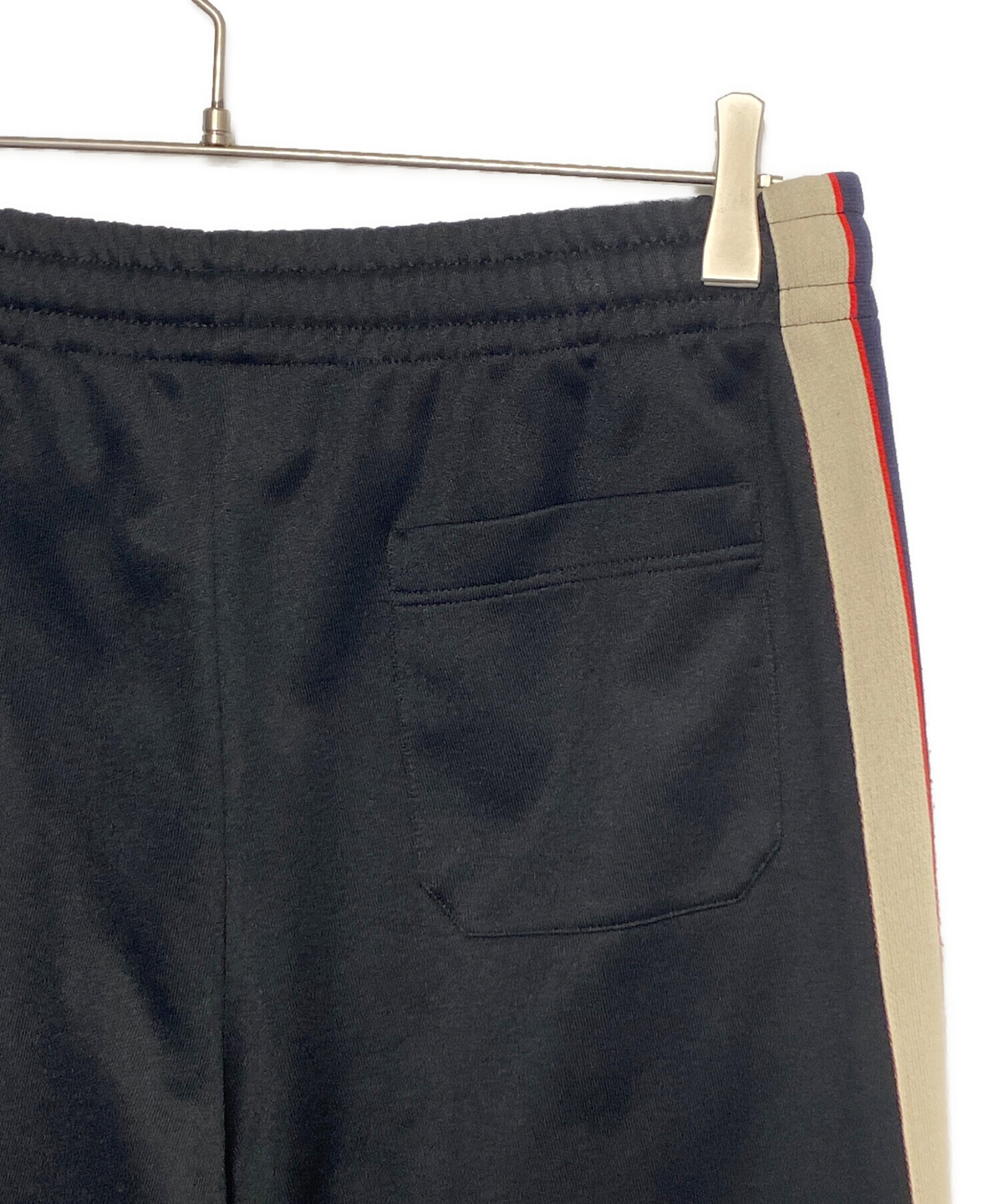 中古・古着通販】GUCCI (グッチ) テクニカルジャージーパンツ ブラック