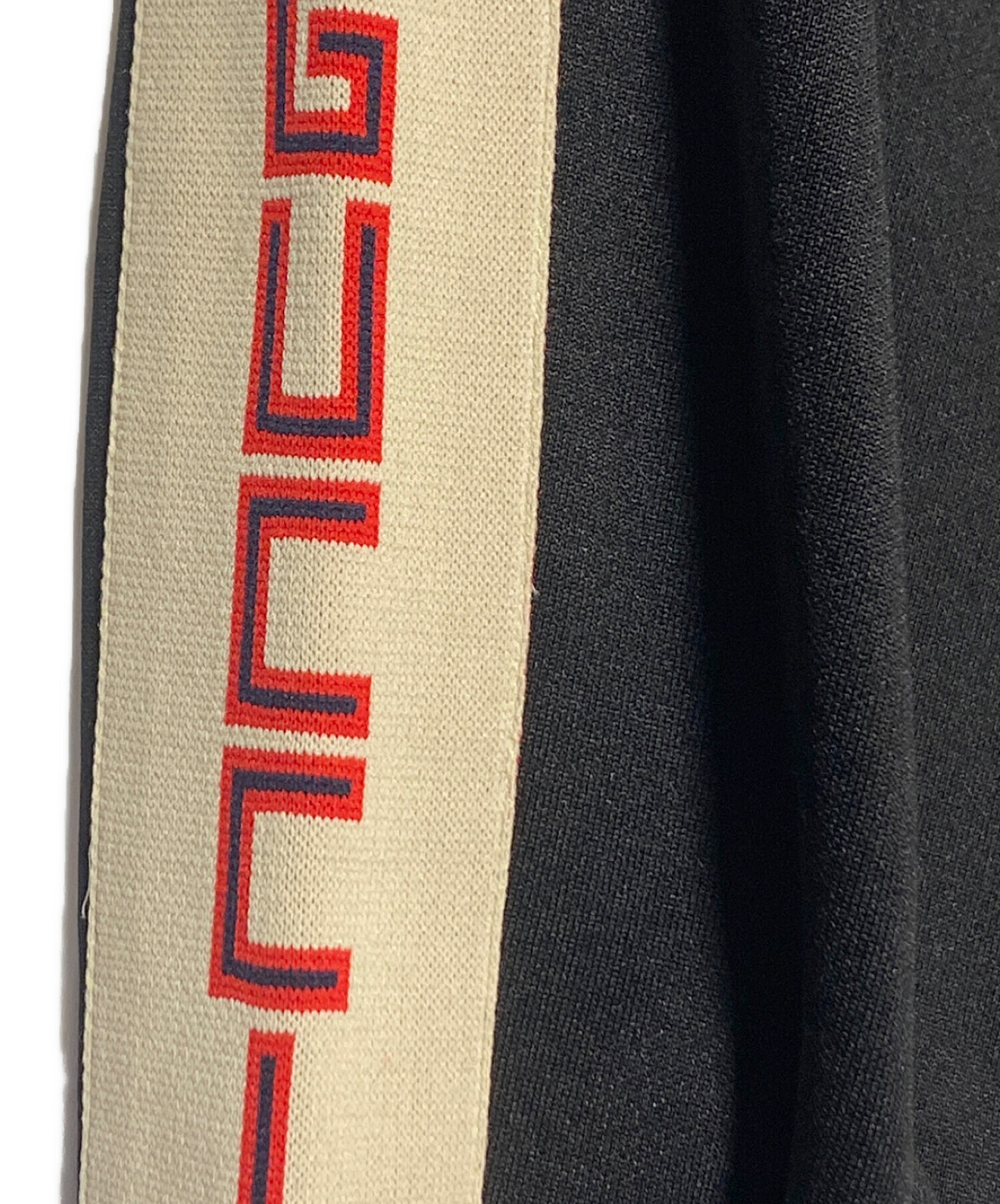 中古・古着通販】GUCCI (グッチ) テクニカルジャージーパンツ ブラック