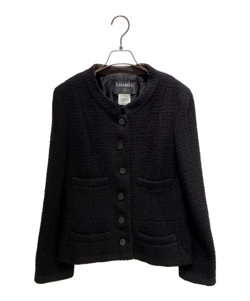 中古・古着通販】CHANEL (シャネル) 01AW ココボタンノーカラー