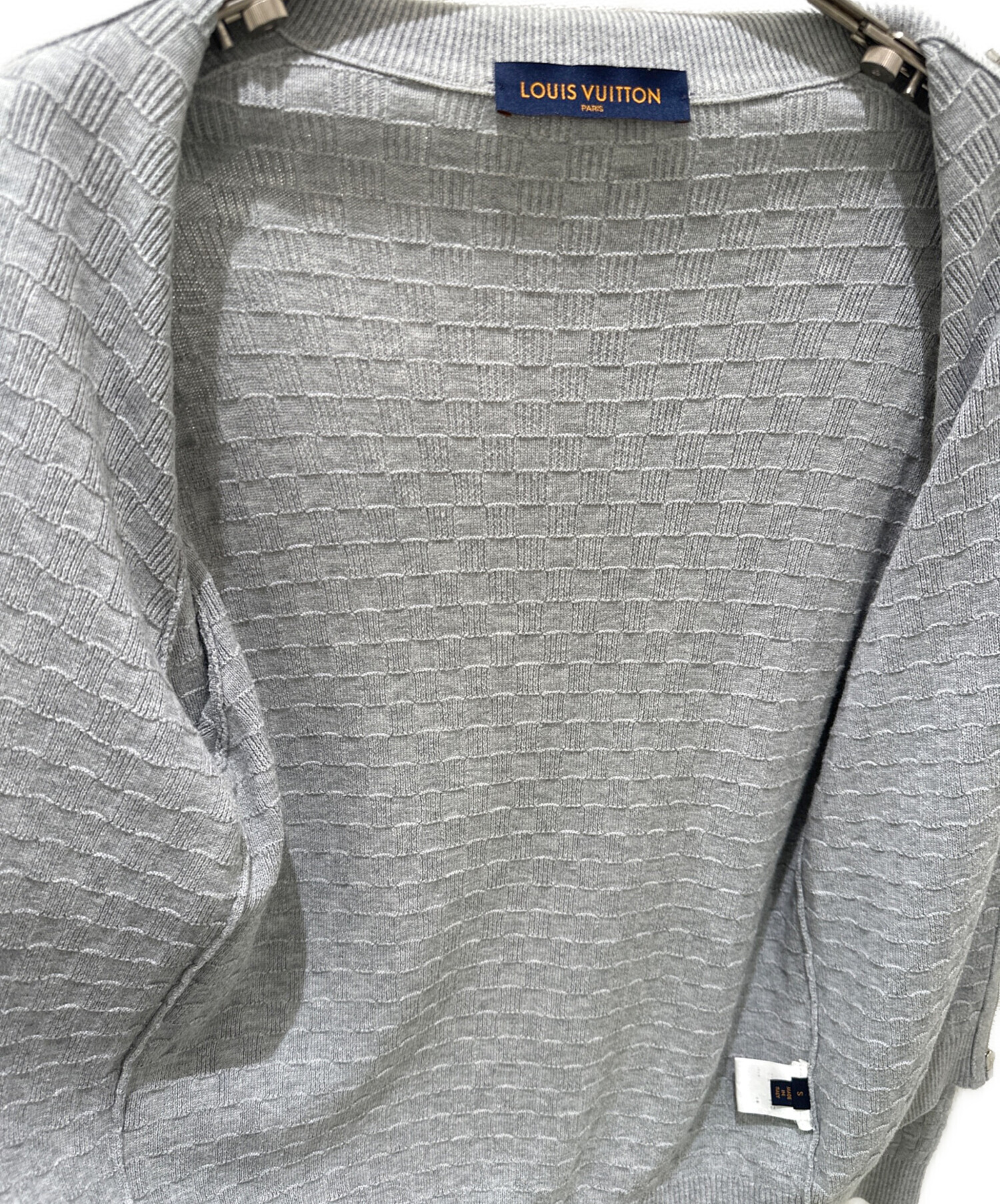 中古・古着通販】LOUIS VUITTON (ルイ ヴィトン) ジップアップニット