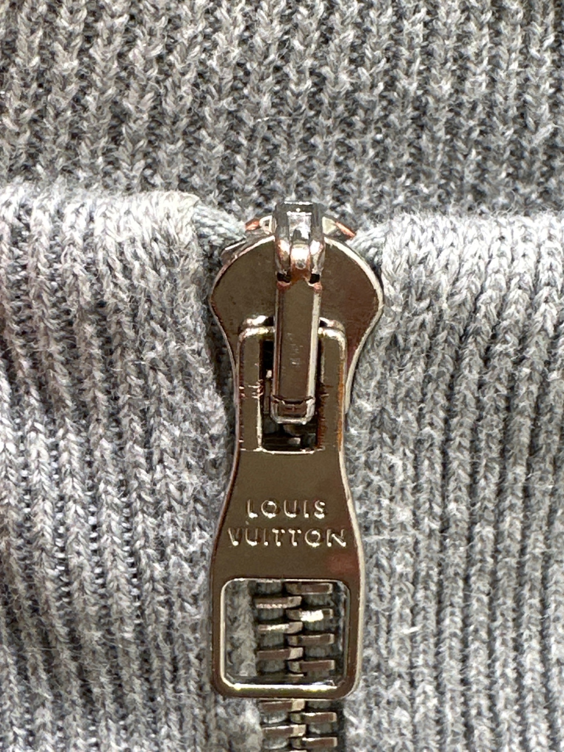 中古・古着通販】LOUIS VUITTON (ルイ ヴィトン) ジップアップニット 