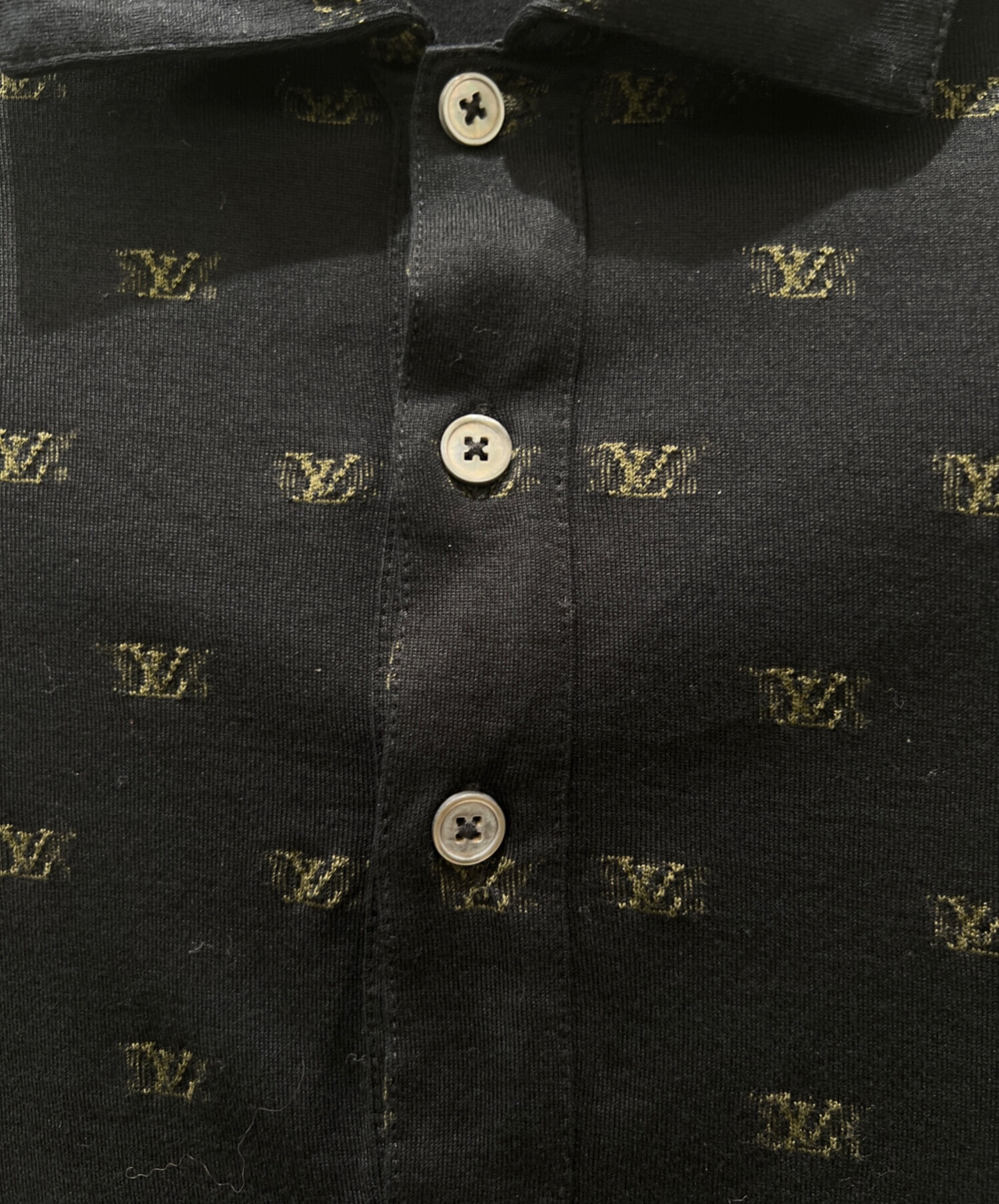 中古・古着通販】LOUIS VUITTON (ルイ ヴィトン) LVロゴポロシャツ