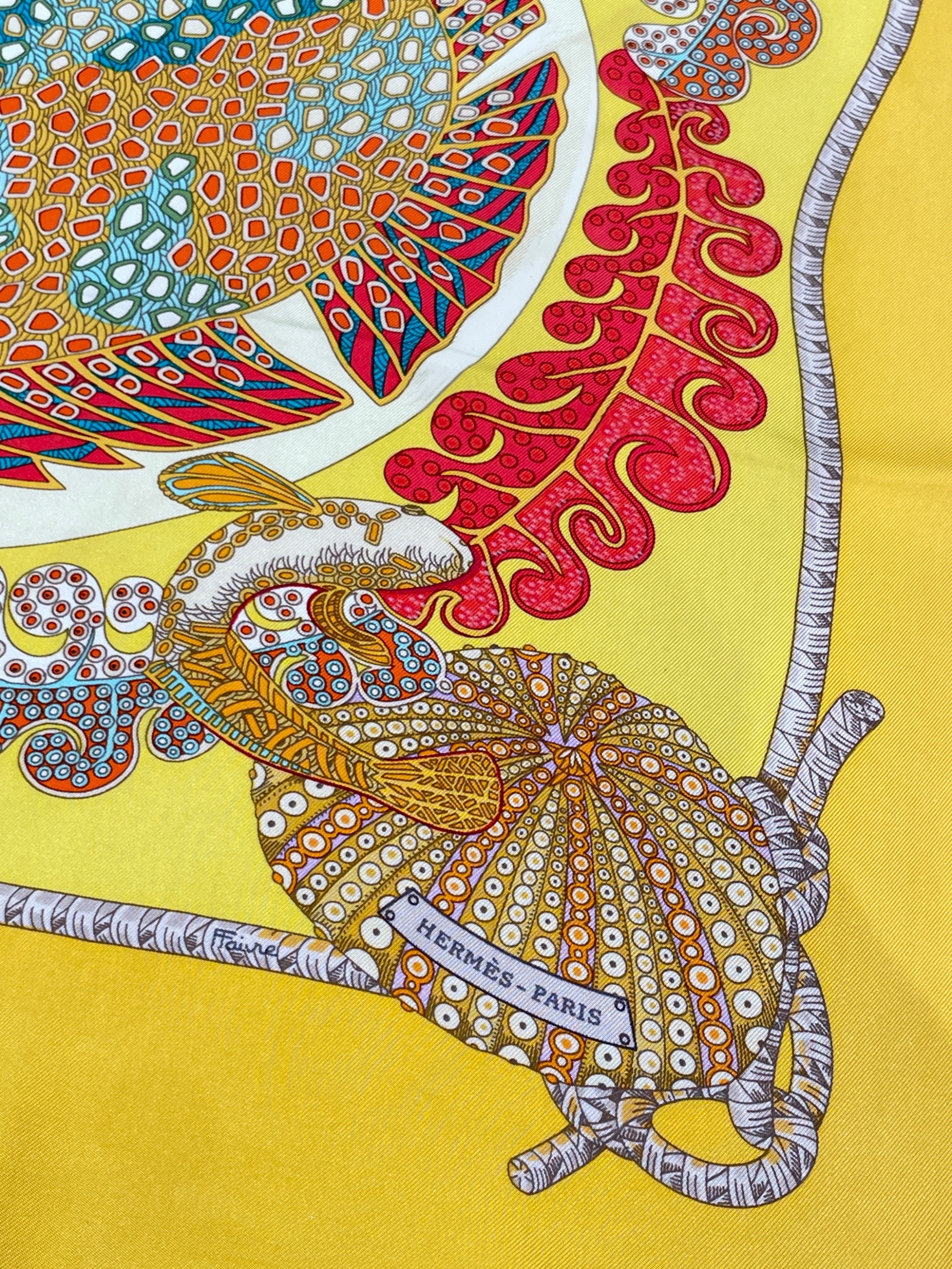 中古・古着通販】HERMES (エルメス) カレ 90 GRANDS FONDS/深海