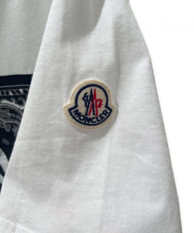 中古・古着通販】MONCLER (モンクレール) バンダナロゴTシャツ/SS
