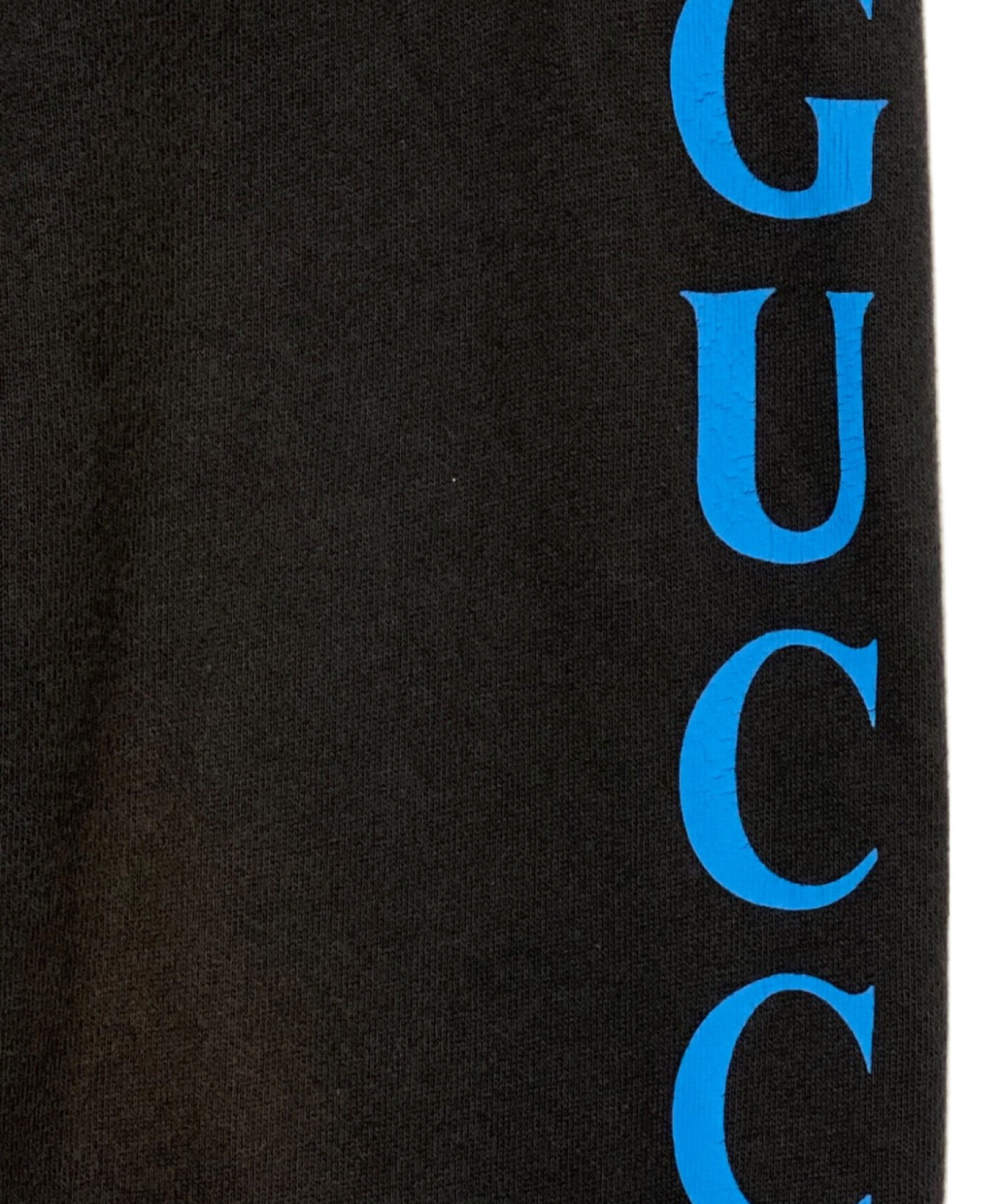 GUCCI グッチ スウェットパンツ L 黒 【古着】【中古】【送料無料】 中古・古着通販】GUCCI (グッチ) ロゴスウェットパンツ ブラック