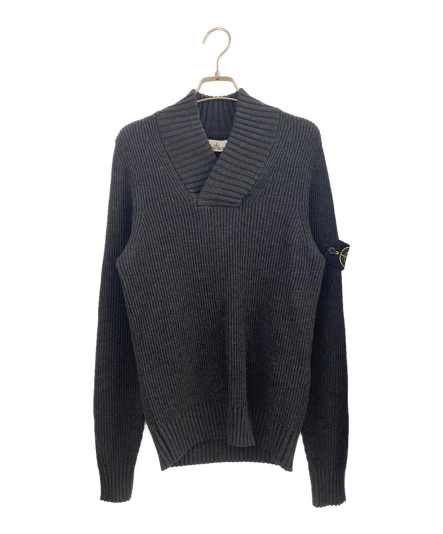 中古・古着通販】STONE ISLAND (ストーンアイランド) ショールカラー V