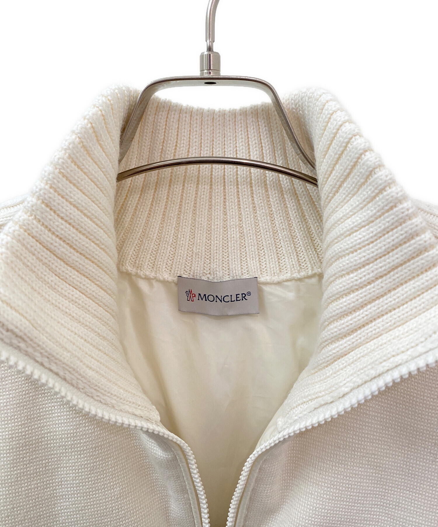 中古・古着通販】MONCLER (モンクレール) CARDIGAN TRICOT/ニット切替