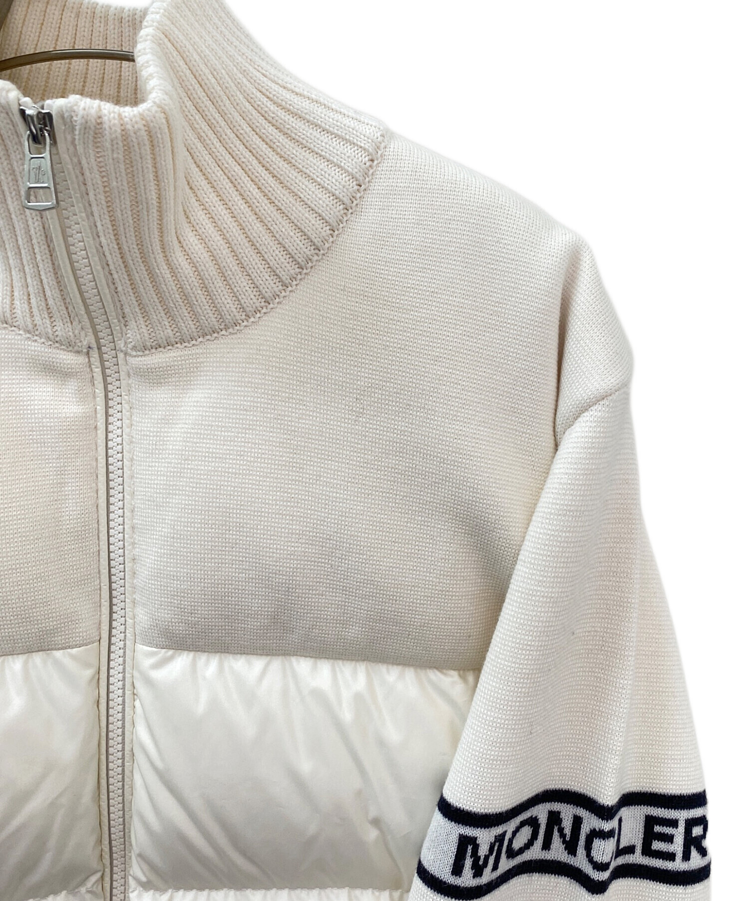 中古・古着通販】MONCLER (モンクレール) CARDIGAN TRICOT/ニット切替