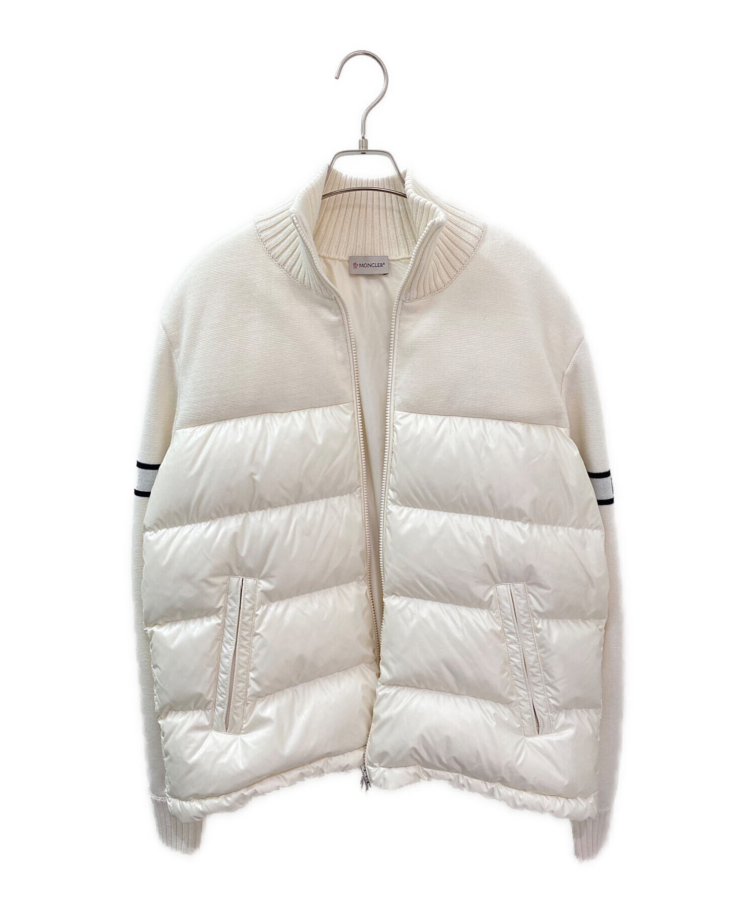 中古・古着通販】MONCLER (モンクレール) CARDIGAN TRICOT/ニット切替