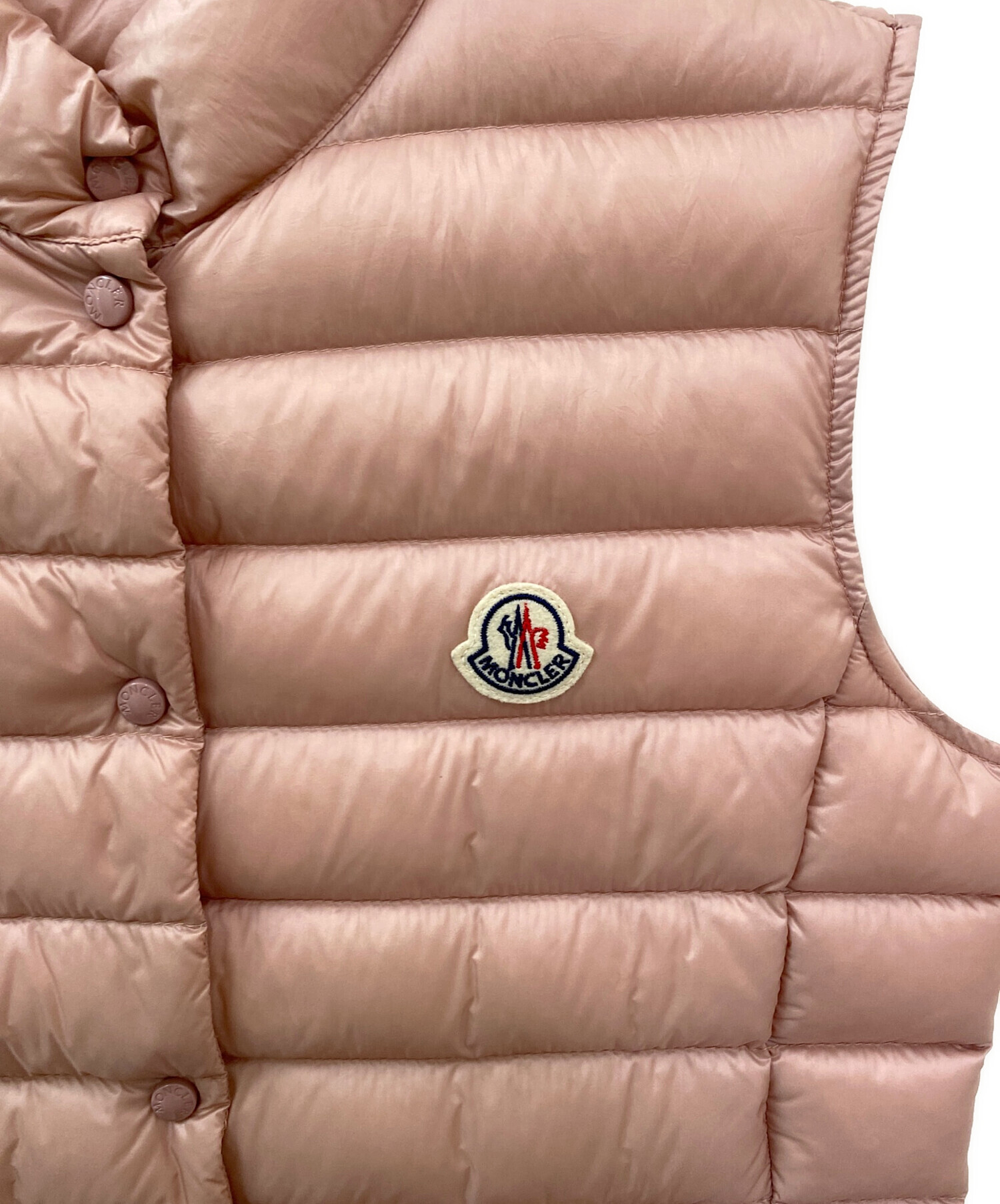 中古・古着通販】MONCLER (モンクレール) LIANE/ダウンベスト ピンク
