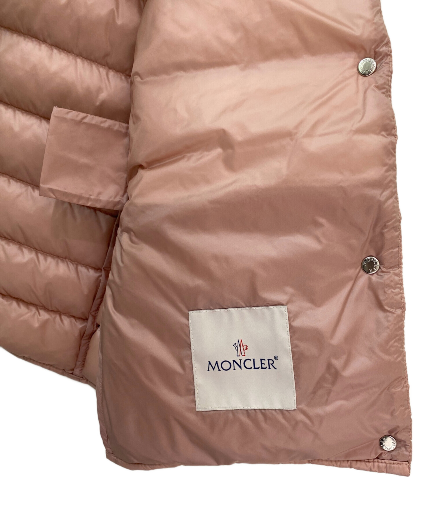 中古・古着通販】MONCLER (モンクレール) LIANE/ダウンベスト ピンク