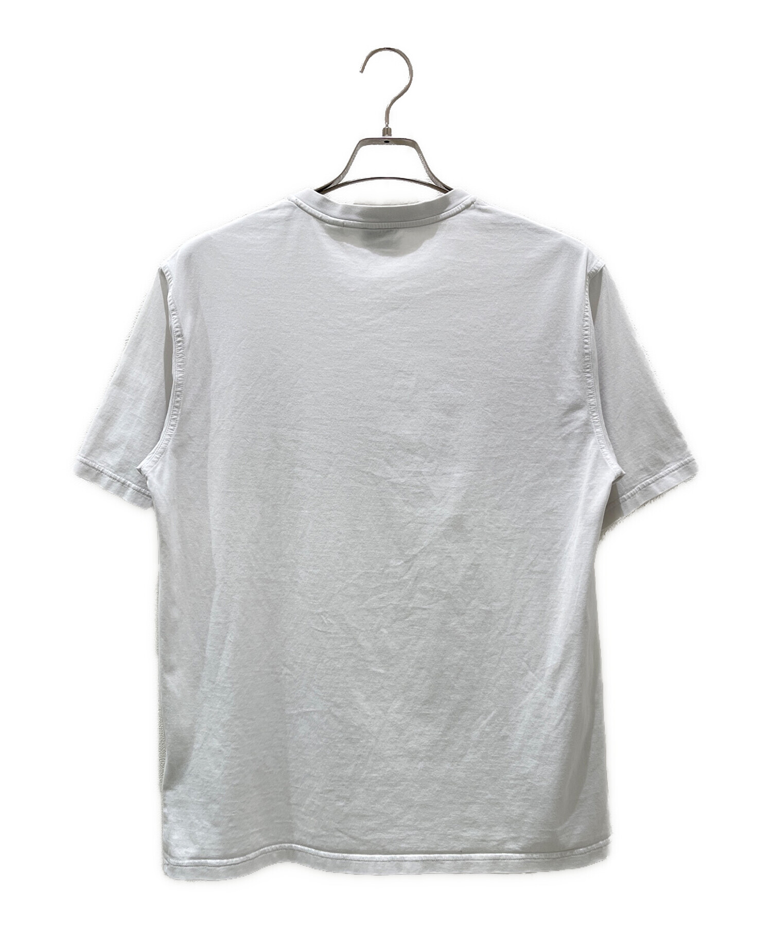 中古・古着通販】BURBERRY (バーバリー) ロゴTシャツ ホワイト サイズ