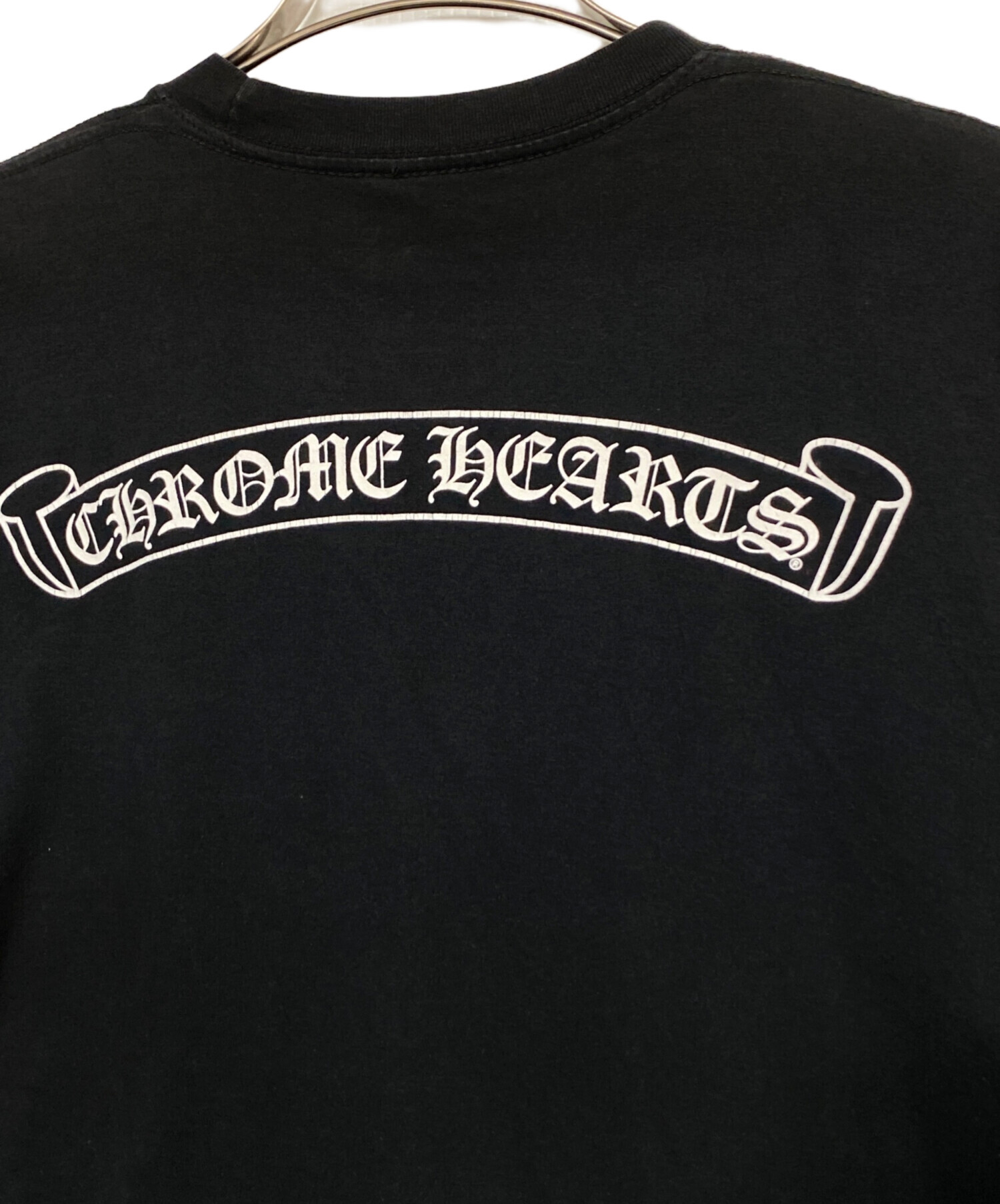 中古・古着通販】CHROME HEARTS (クロムハーツ) スクロールラベルT 
