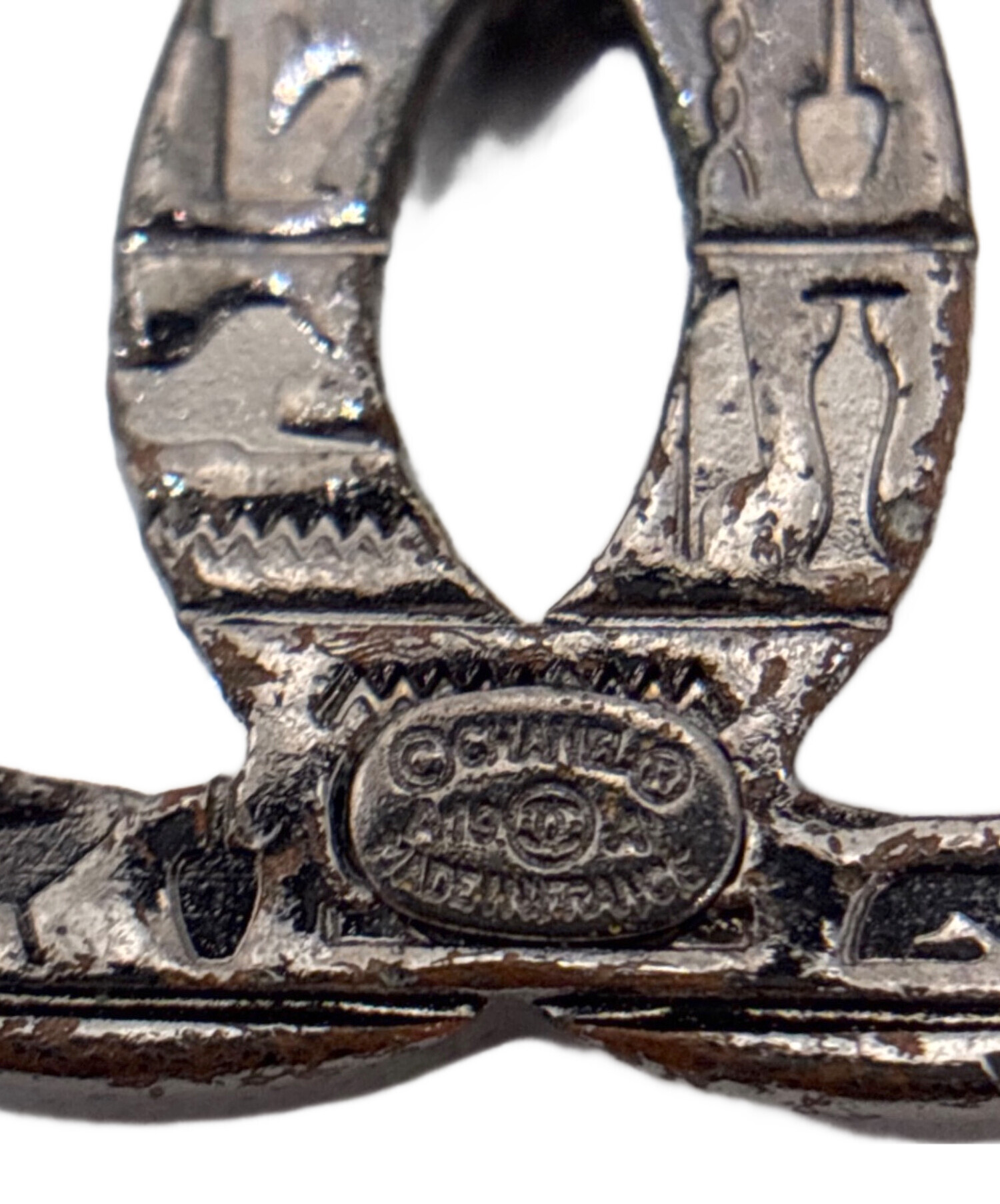 CHANEL 99A ヴィンテージ ピアス 片側のみ 刻印あり フランス製 中古・古着通販】CHANEL (シャネル) ココマークピアス｜ブランド・古着