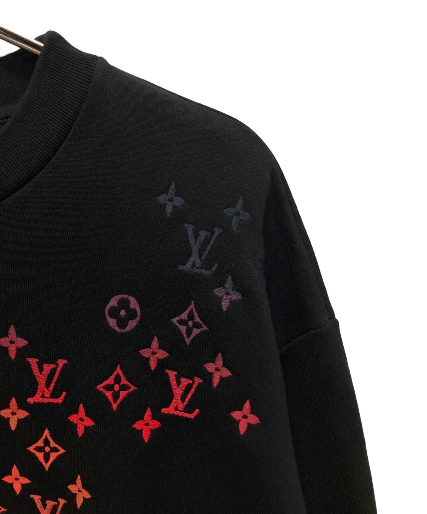 LOUIS VUITTON ブラック スウェット Gradient Cotton Crewneck - Men - Ready-to-Wear | LOUIS VUITTON ®