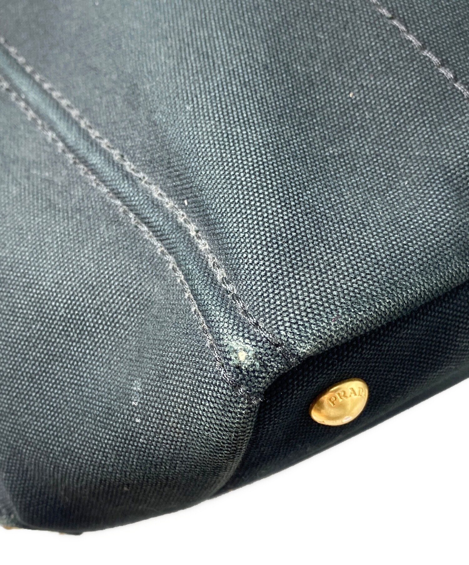 中古・古着通販】PRADA (プラダ) カナパ/キャンバストートバッグ 