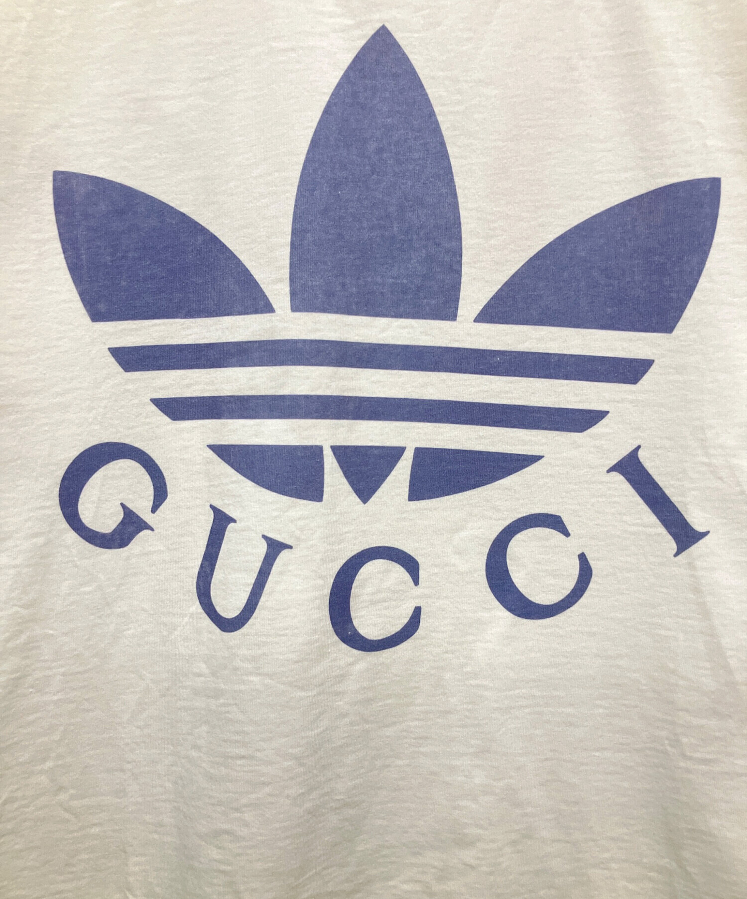 中古・古着通販】GUCCI (グッチ) adidas (アディダス) 22AW ロゴT