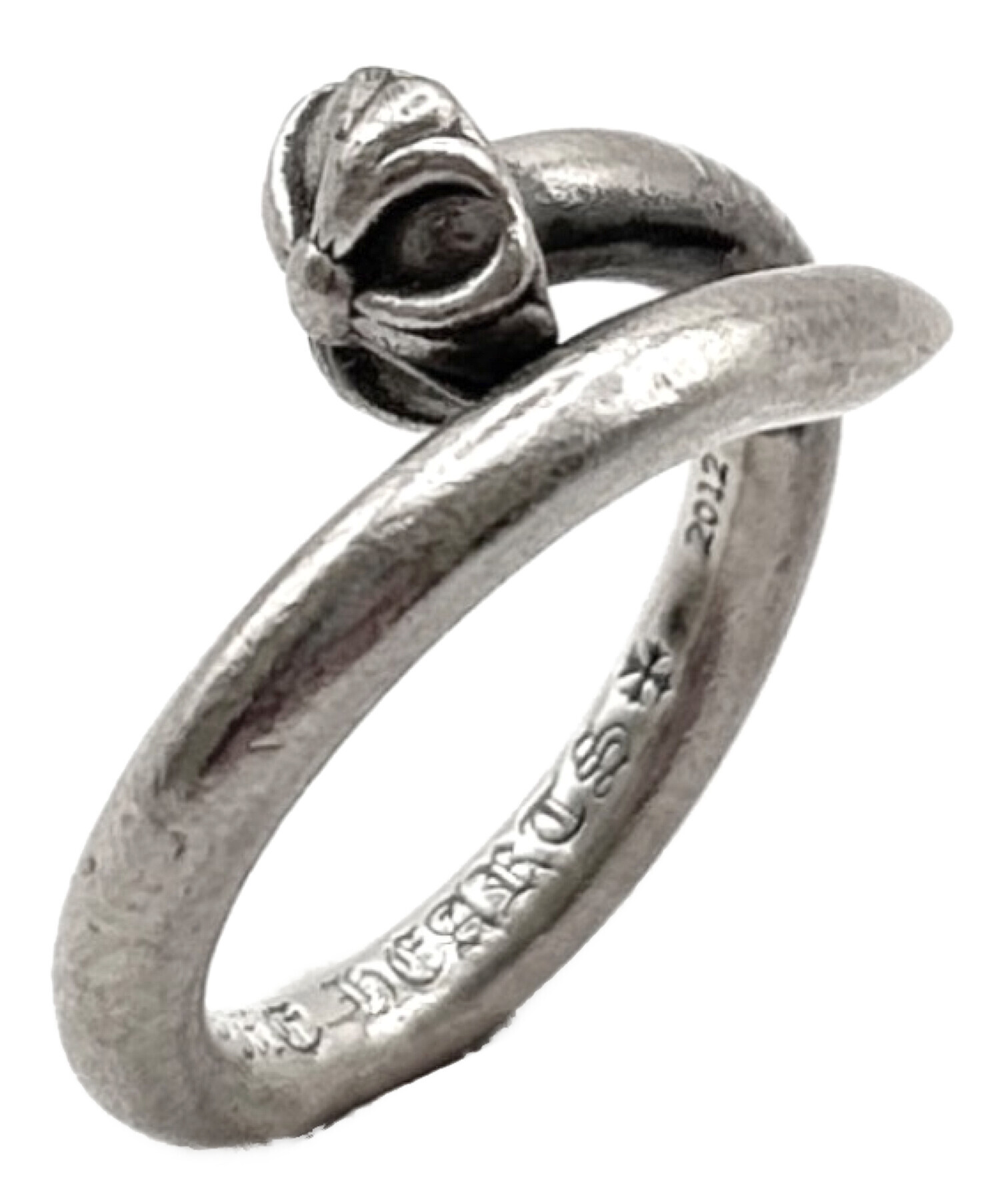 中古・古着通販】CHROME HEARTS (クロムハーツ) CROSS BALL NAIL RING