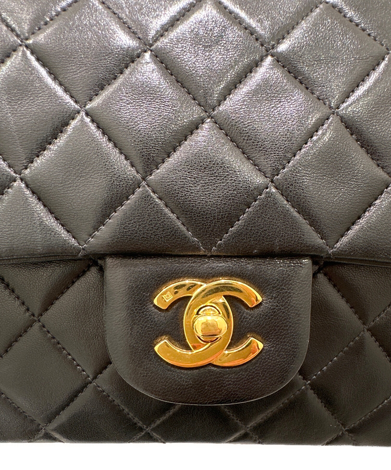 シャネル マトラッセ レディース 【中古】 中古・古着通販】CHANEL (シャネル) マトラッセ25 ブラック サイズ:25