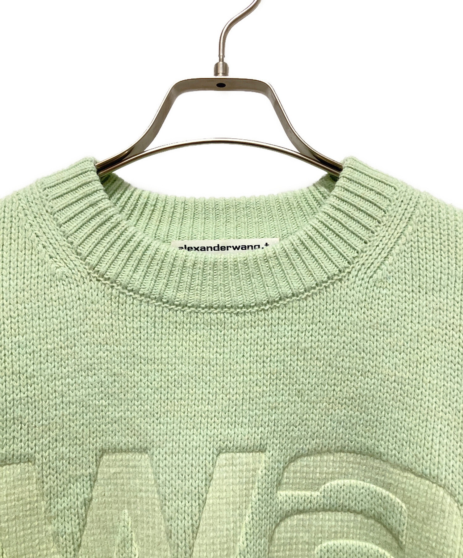 Alexander Wang ライムグリーン セーター Alexander Wang ライムグリーン セーター