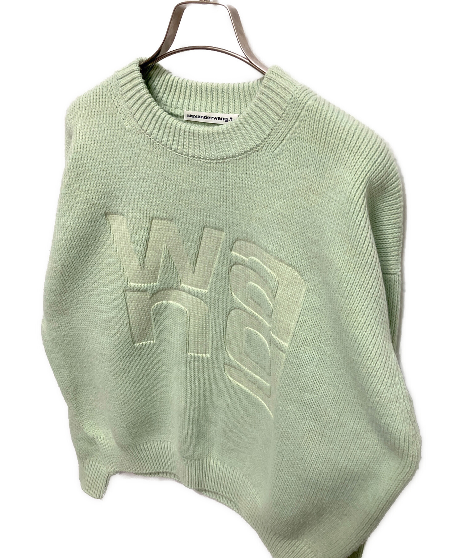 Alexander Wang ライムグリーン セーター Alexander Wang ライムグリーン セーター