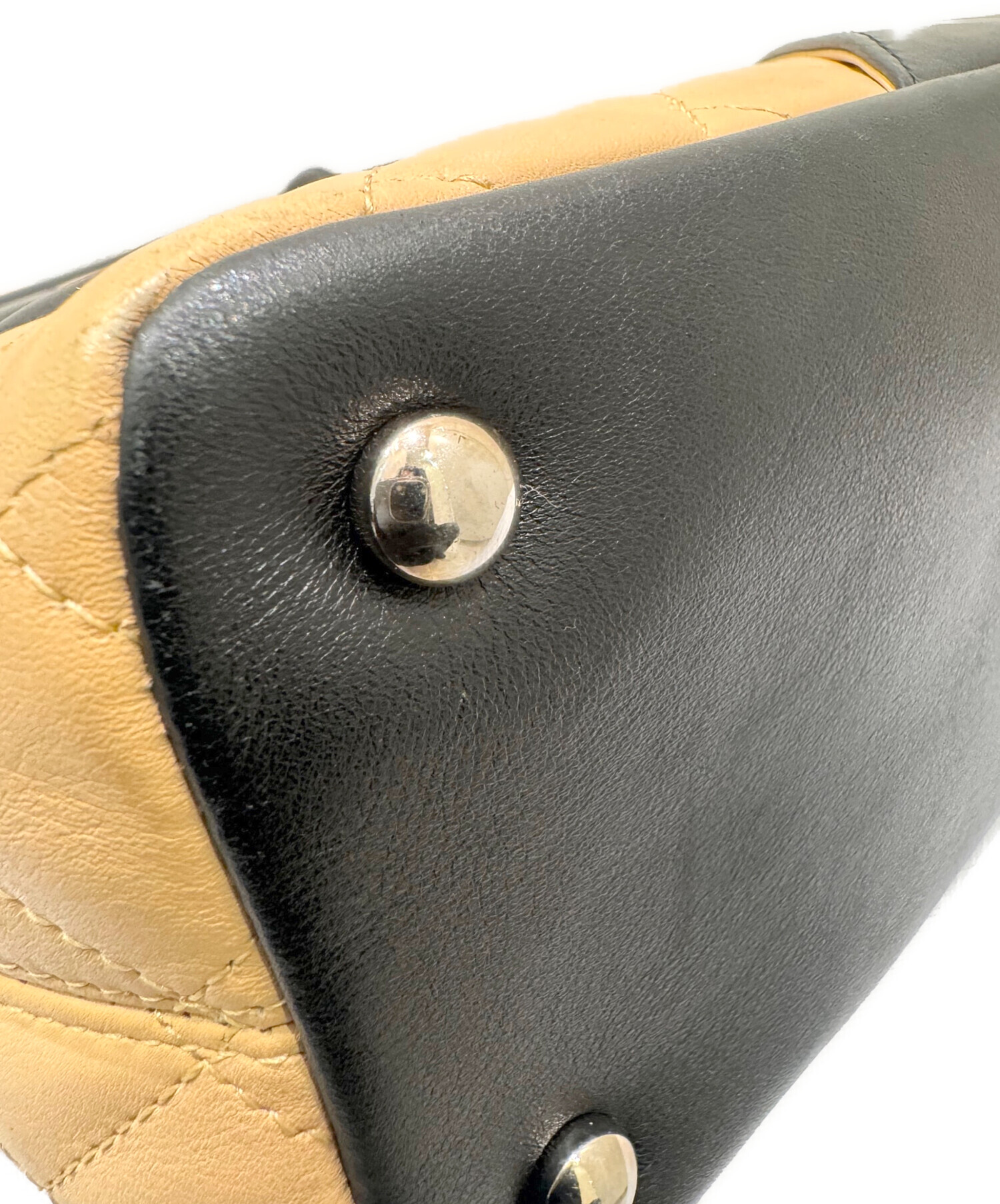 中古・古着通販】CHANEL (シャネル) カンボンライン ミニトートバッグ