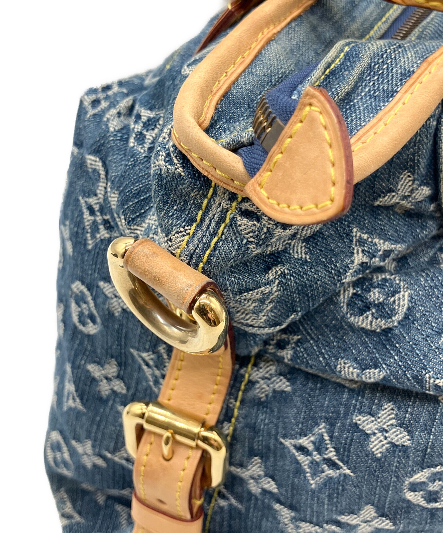 LOUIS  VUITTON モノグラム デニム ネオカヴィ 中古・古着通販】LOUIS VUITTON (ルイ ヴィトン) Monogram Denim Neo