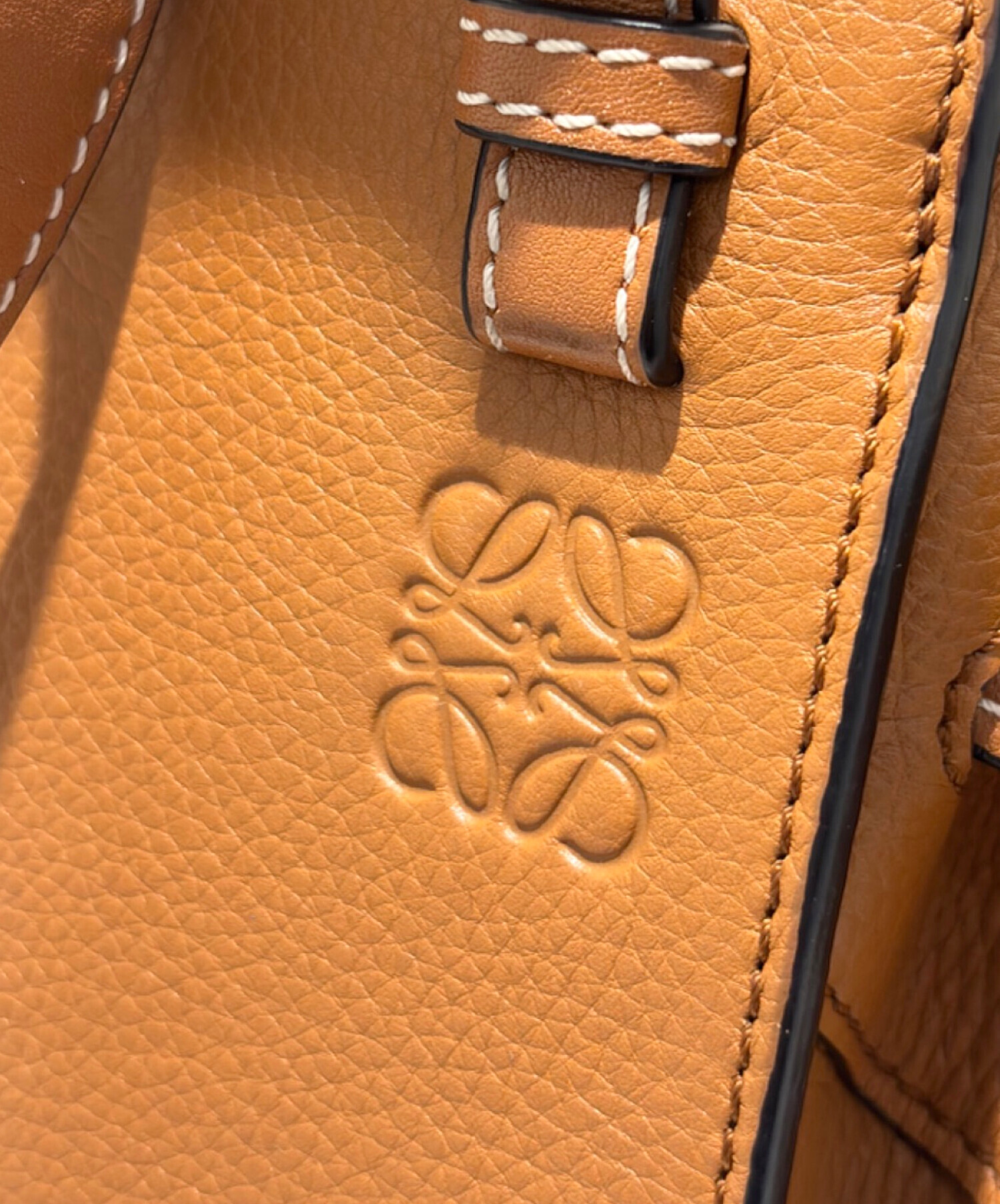LOEWE ロエベ/ハンモックミニ タン/Aランク/84【中古】 中古・古着通販】LOEWE (ロエベ) LOEWE Hammock Drawstring Mini