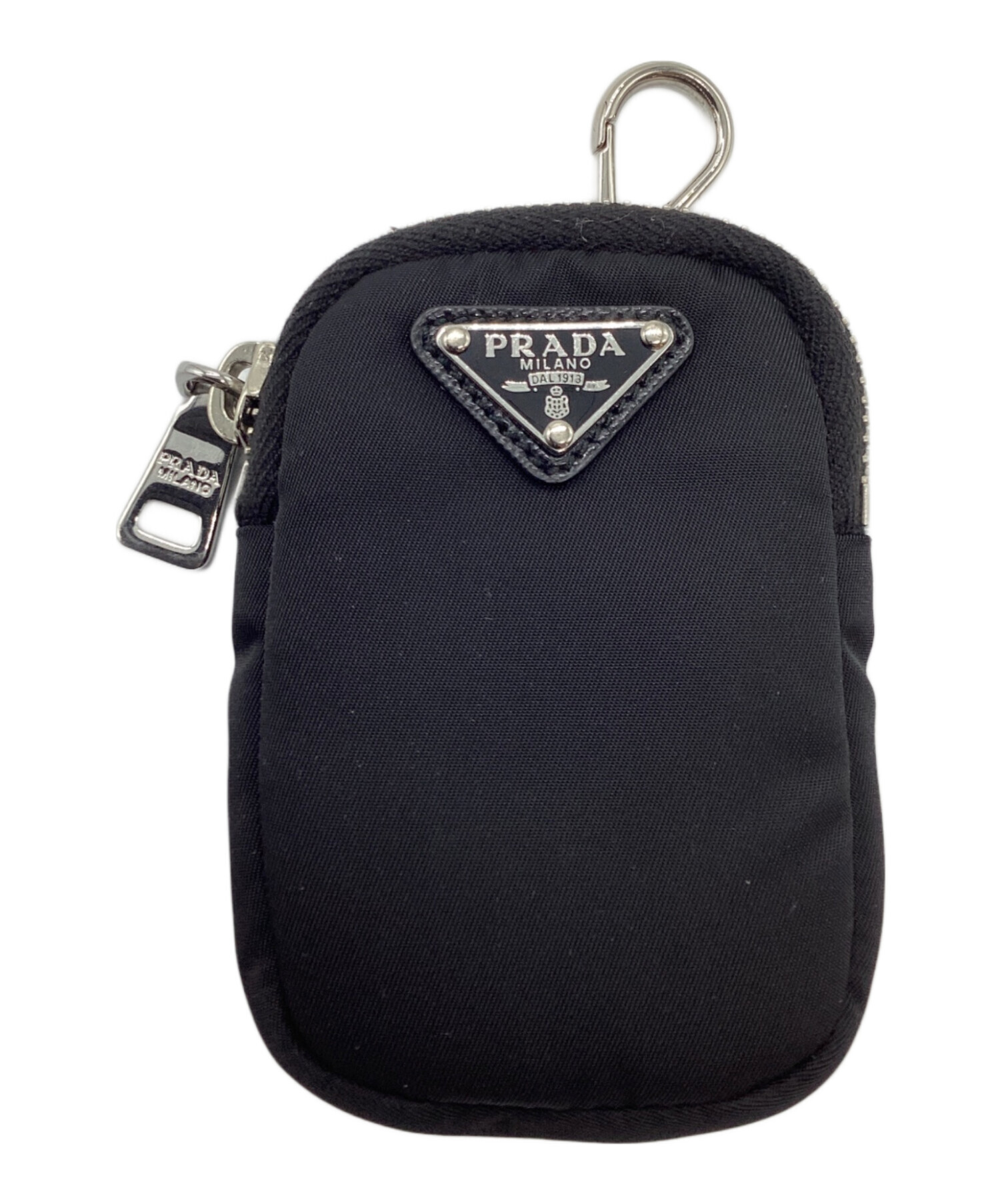 中古・古着通販】PRADA (プラダ) ナイロンショルダーバッグ ブラック