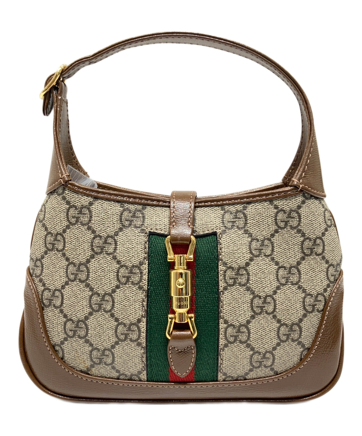 グッチ GUCCI ×BALENCIAGA 2024 ジャッキー 1961 ミニ ショルダーバッグ【中古】 GUCCI - グッチ GUCCI ×BALENCIAGA 2024 ジャッキー 1961 ミニ